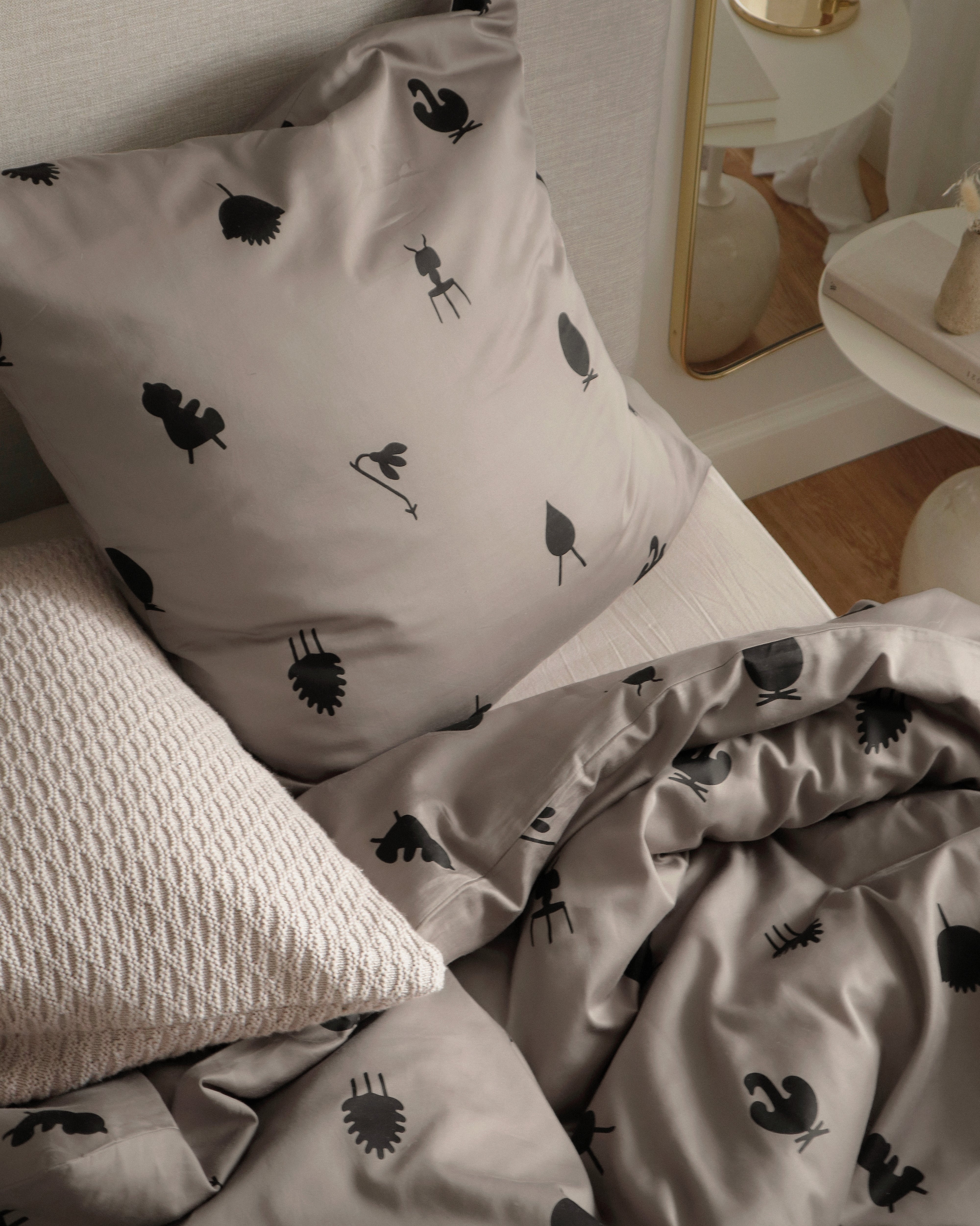 [product_category]-Brainchild Bed Linen Design Icons 140x220 Cm, Taupe-Brainchild-6010713202002-5002-BRA-13