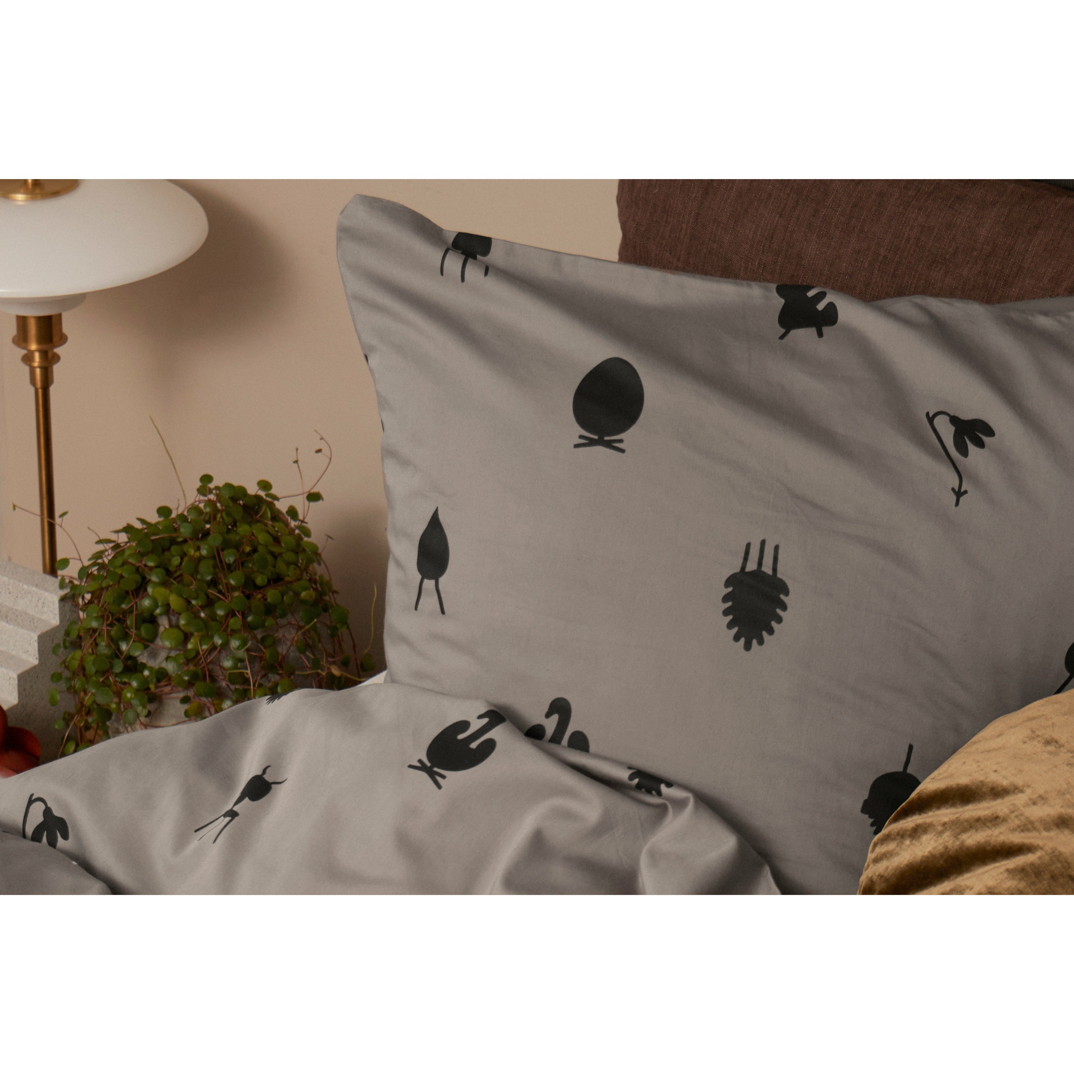 [product_category]-Brainchild Bed Linen Design Icons 140x220 Cm, Taupe-Brainchild-6010713202002-5002-BRA-3