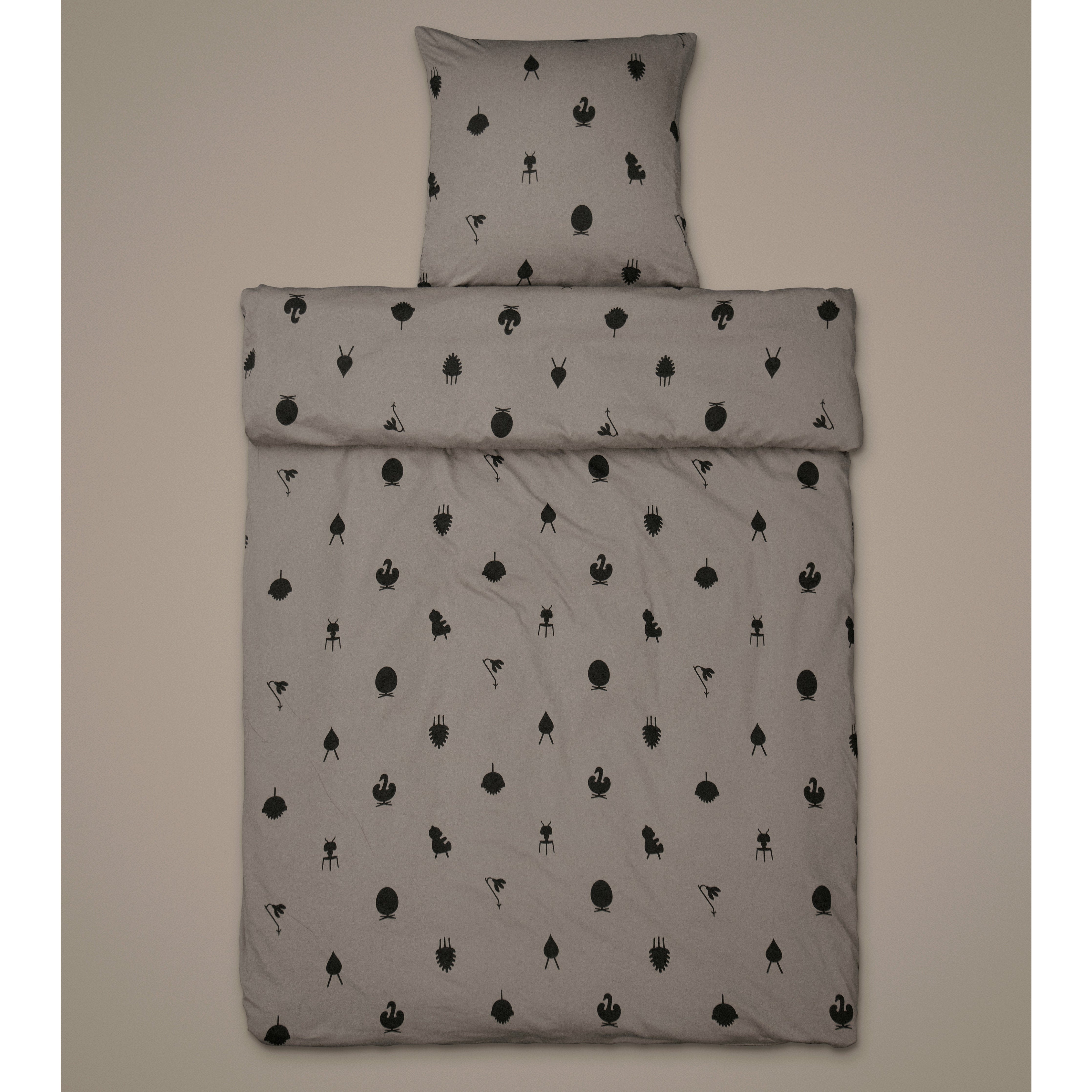 [product_category]-Brainchild Bed Linen Design Icons 140x220 Cm, Taupe-Brainchild-6010713202002-5002-BRA-7