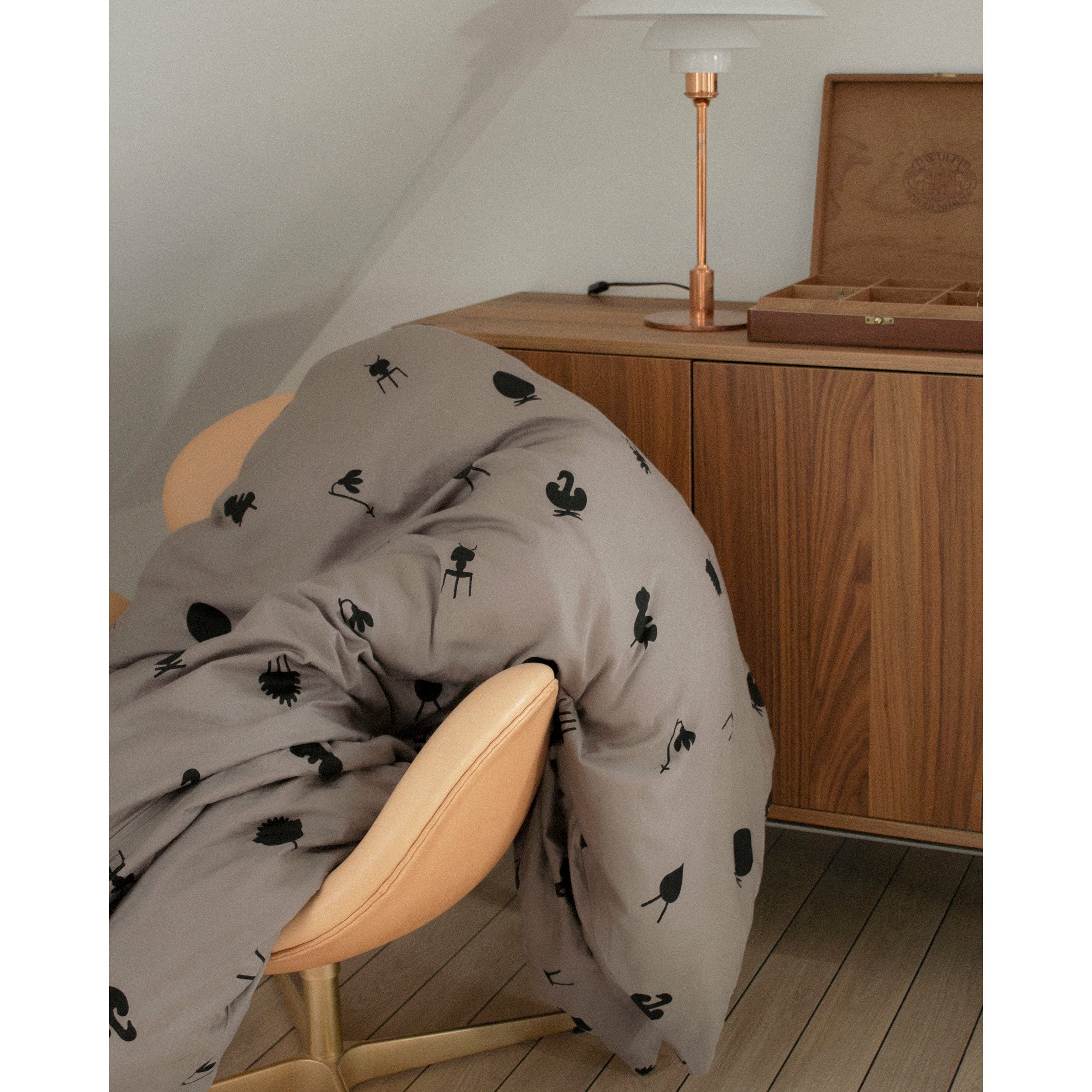 [product_category]-Brainchild Bed Linen Design Icons 140x220 Cm, Taupe-Brainchild-6010713202002-5002-BRA-8