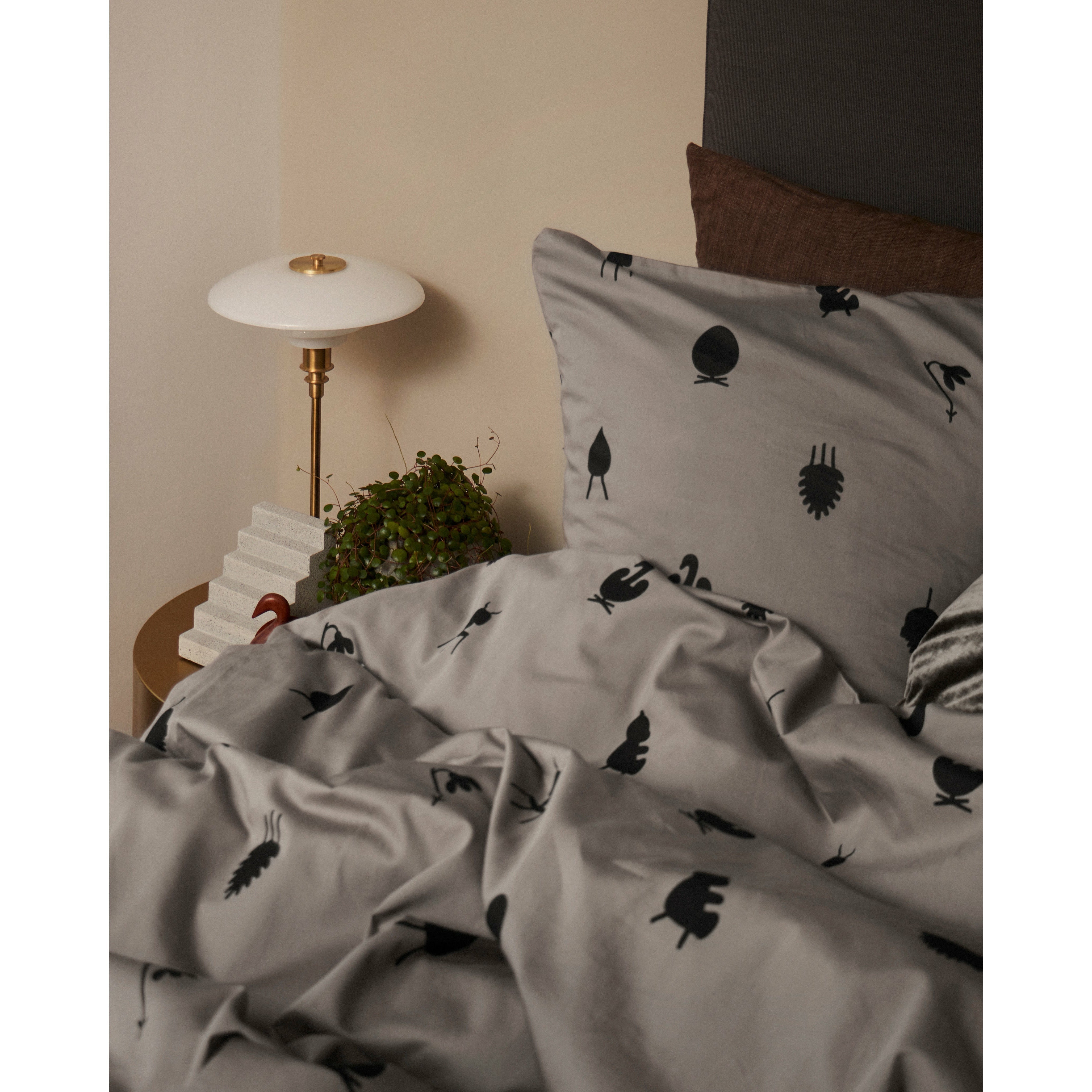 [product_category]-Brainchild Bed Linen Design Icons 140x220 Cm, Taupe-Brainchild-6010713202002-5002-BRA-9