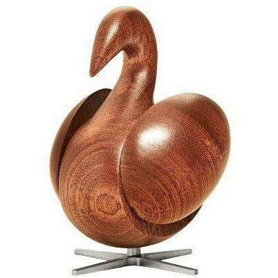 [product_category]-Brainchild Of The Swan Wooden Figure Mahogany, Steel Base-Brainchild-5613713201213-2002-BRA-1
