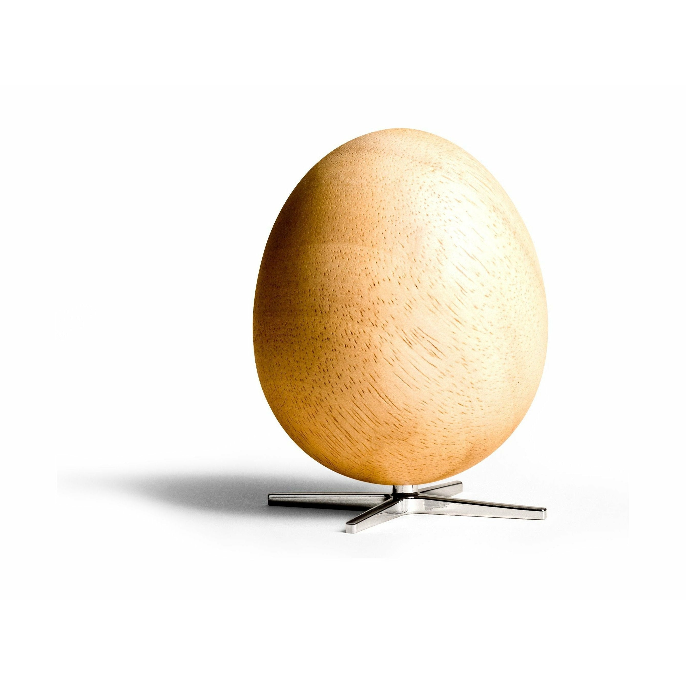[product_category]-Brainchild The Egg Wooden Figure Oak, Silver Colored Foot-Brainchild-5713713017979-3000-BRA-1