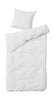 Od Nord Dagny Bed Linen Set 220x140 cm, sníh s uhlím