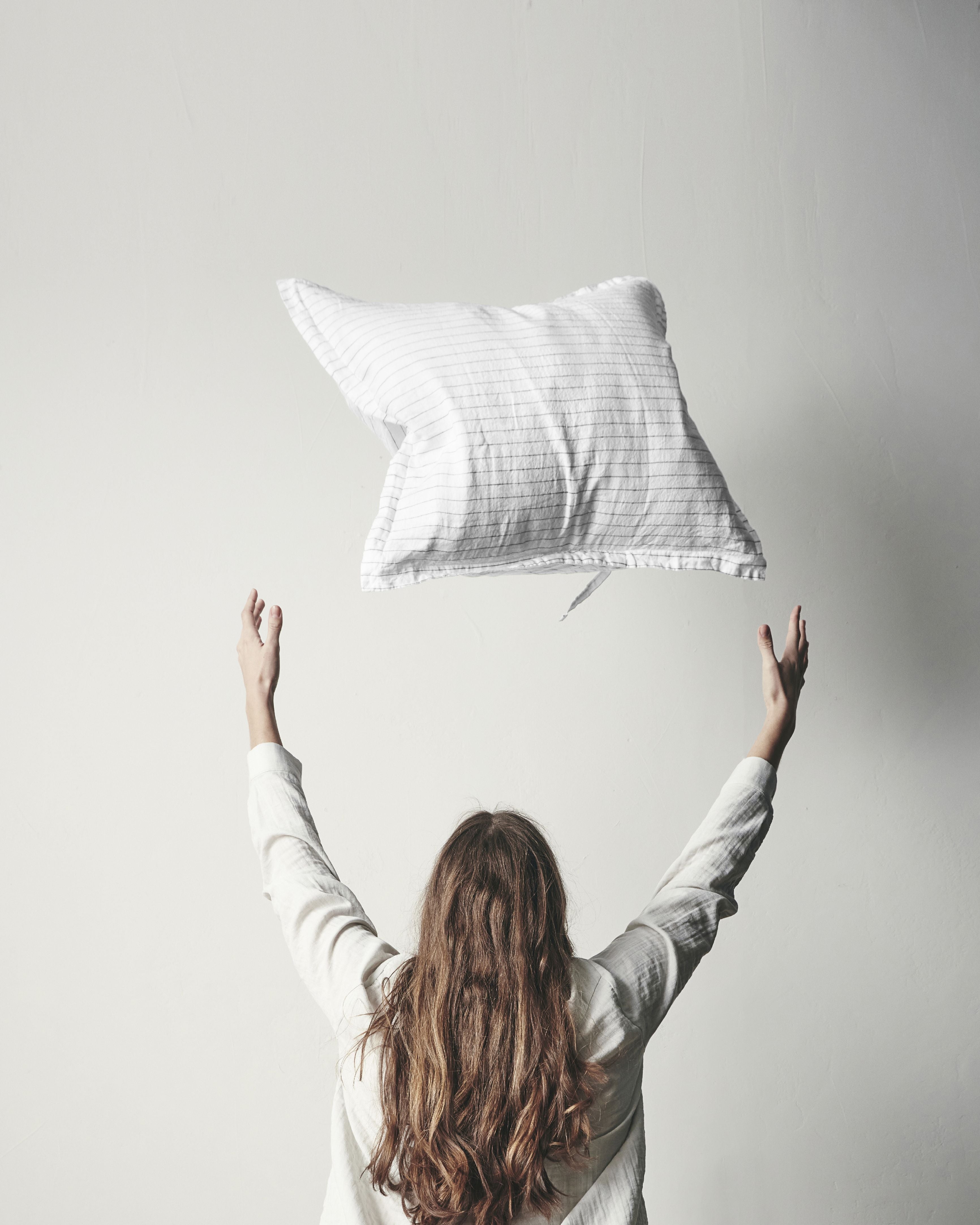 [product_category]-By Nord Dagny Pillowcase 80x80 Cm, Snow With Coal-ByNORD-5707644820999-561140704-BYN-2
