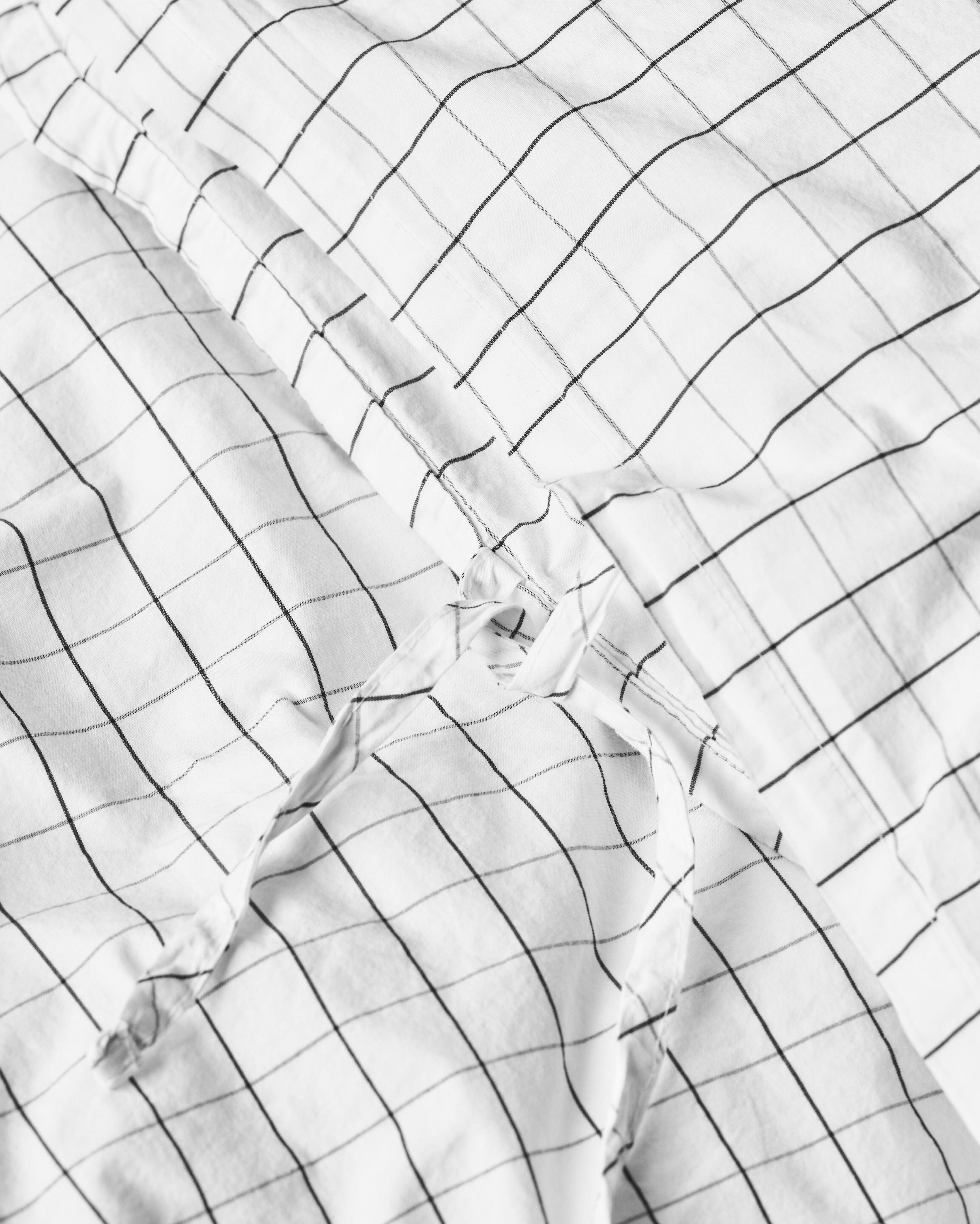 [product_category]-By Nord Erika Bed Linen Set 220x140 Cm, Snow With Coal-ByNORD-5707644769366-561140125-BYN-7