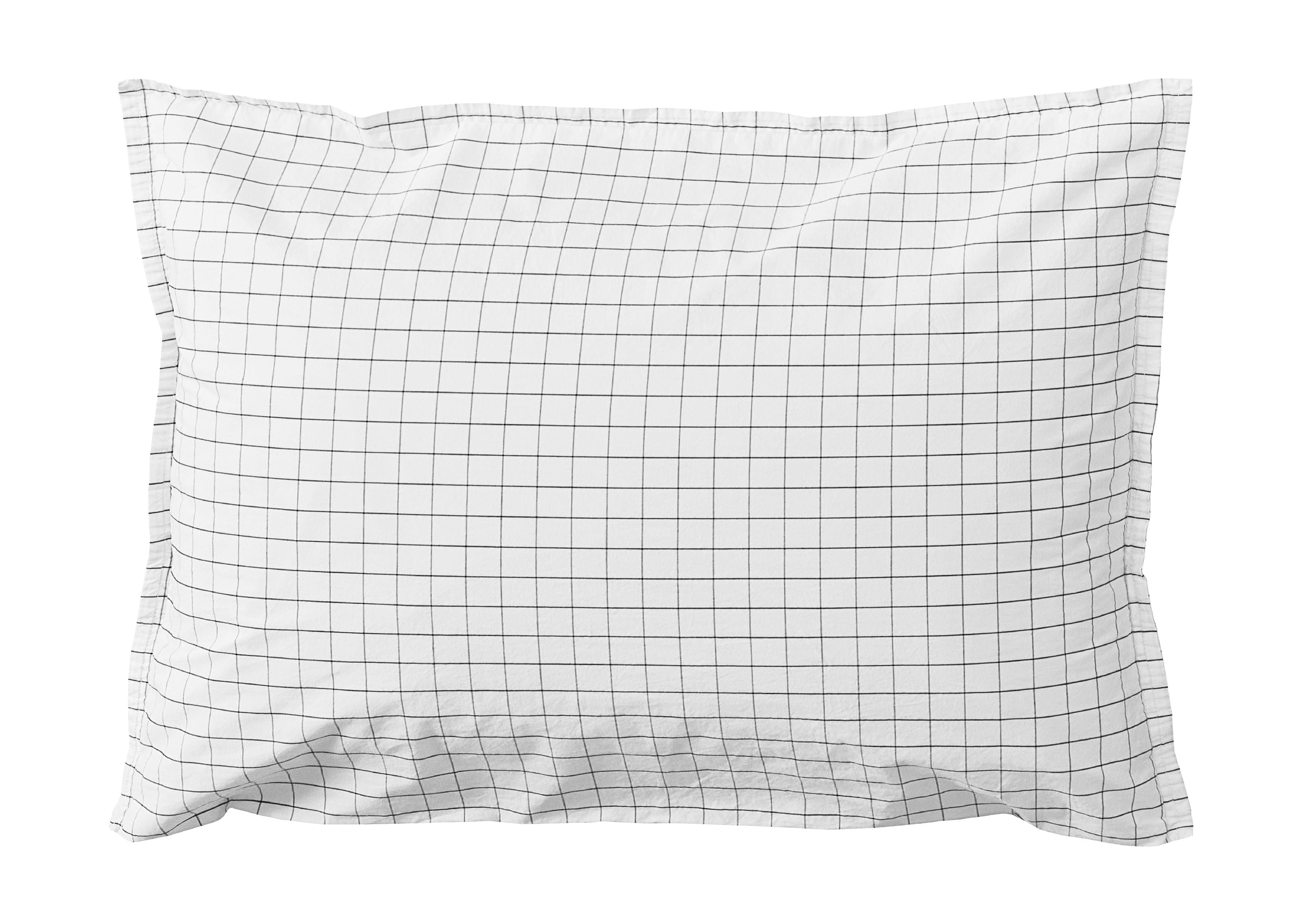 [product_category]-By Nord Erika Pillowcase 70x50 Cm, Snow With Coal-ByNORD-5707644795914-561140201-BYN-1