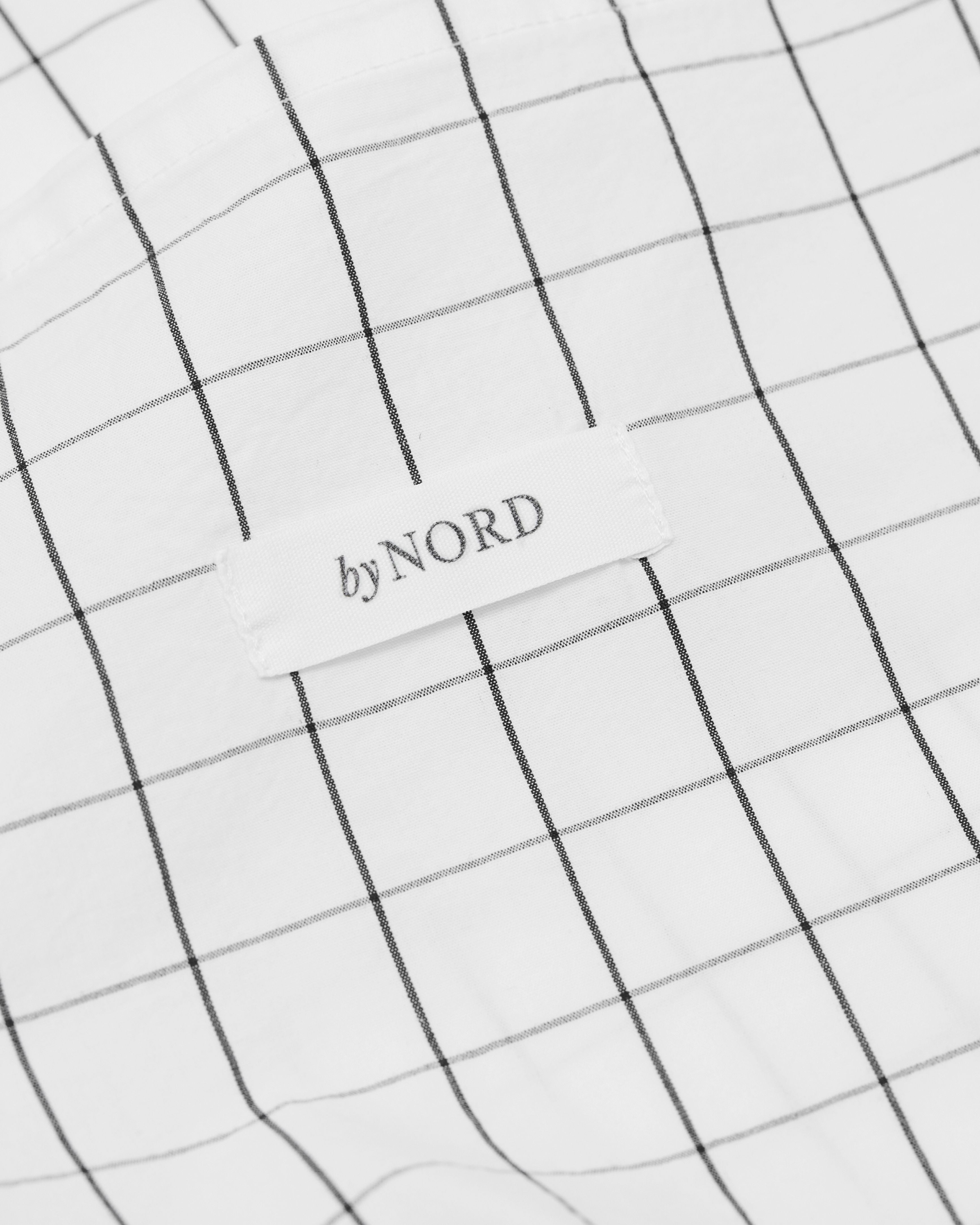 [product_category]-By Nord Erika Pillowcase 70x50 Cm, Snow With Coal-ByNORD-5707644795914-561140201-BYN-3