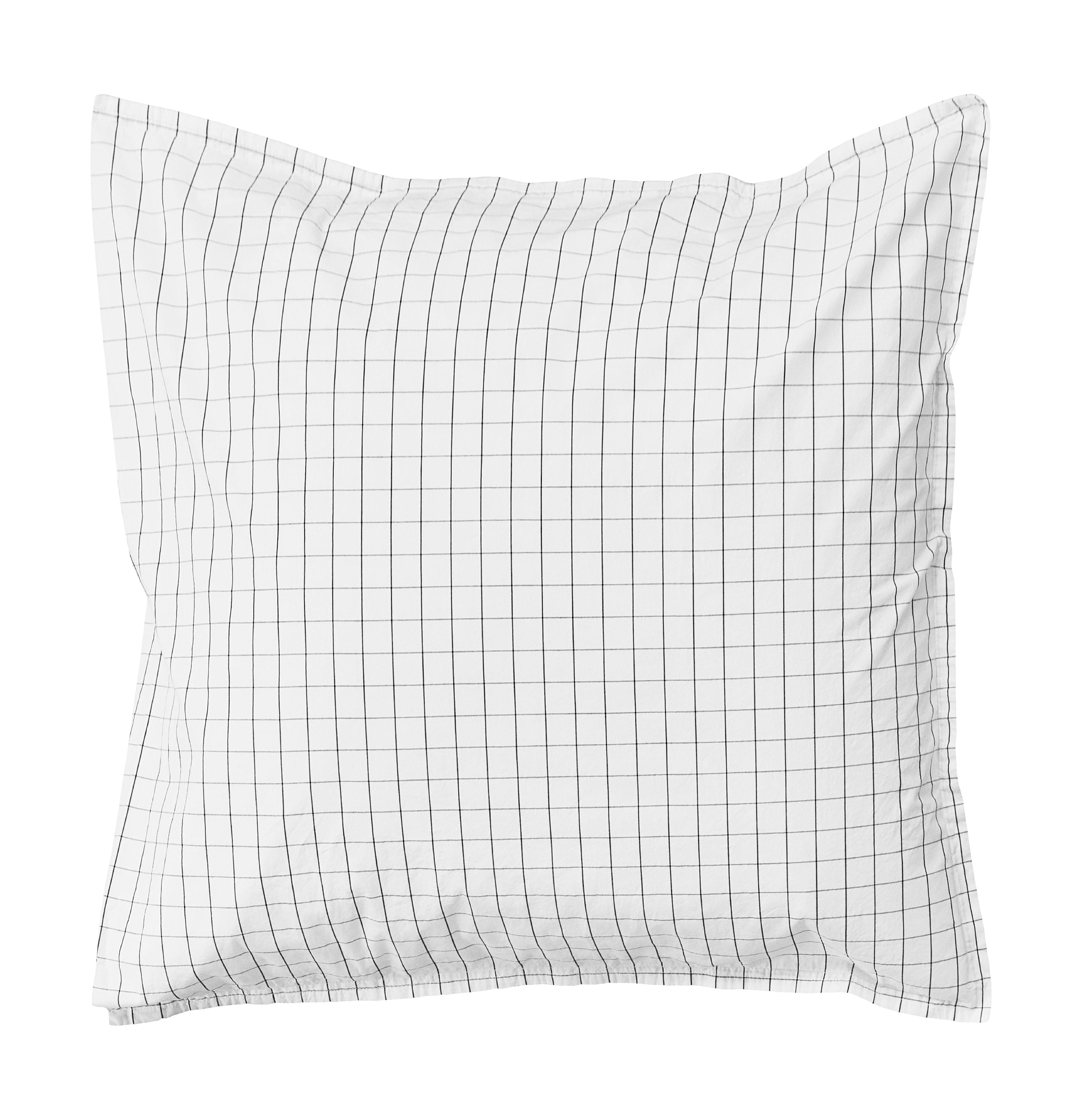 [product_category]-By Nord Erika Pillowcase 80x80 Cm, Snow With Coal-ByNORD-5707644821057-561140707-BYN-1