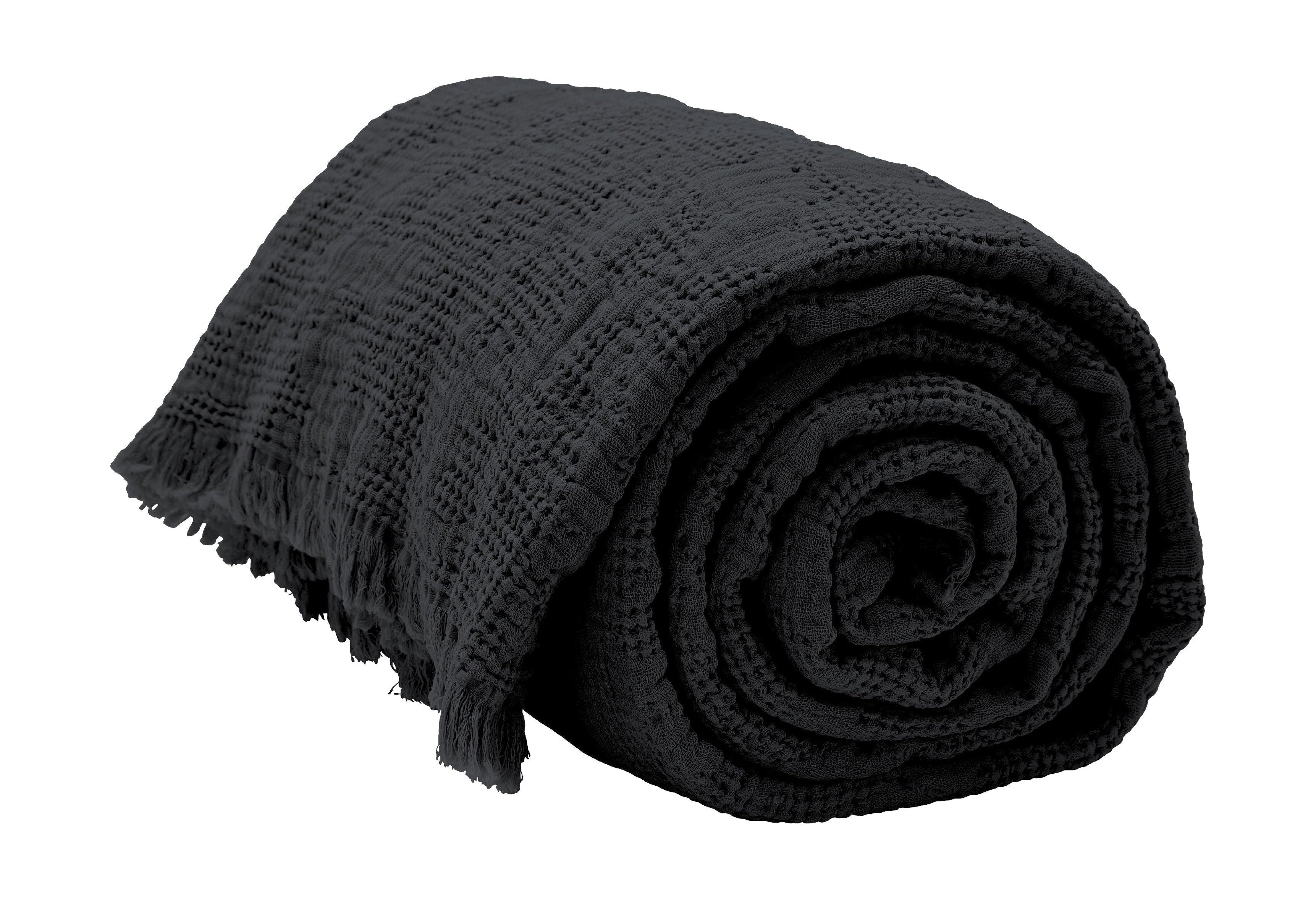 [product_category]-By Nord Hilda Bedspread 280 X240 Cm, Coal-ByNORD-5707644766792-561201015-BYN-1