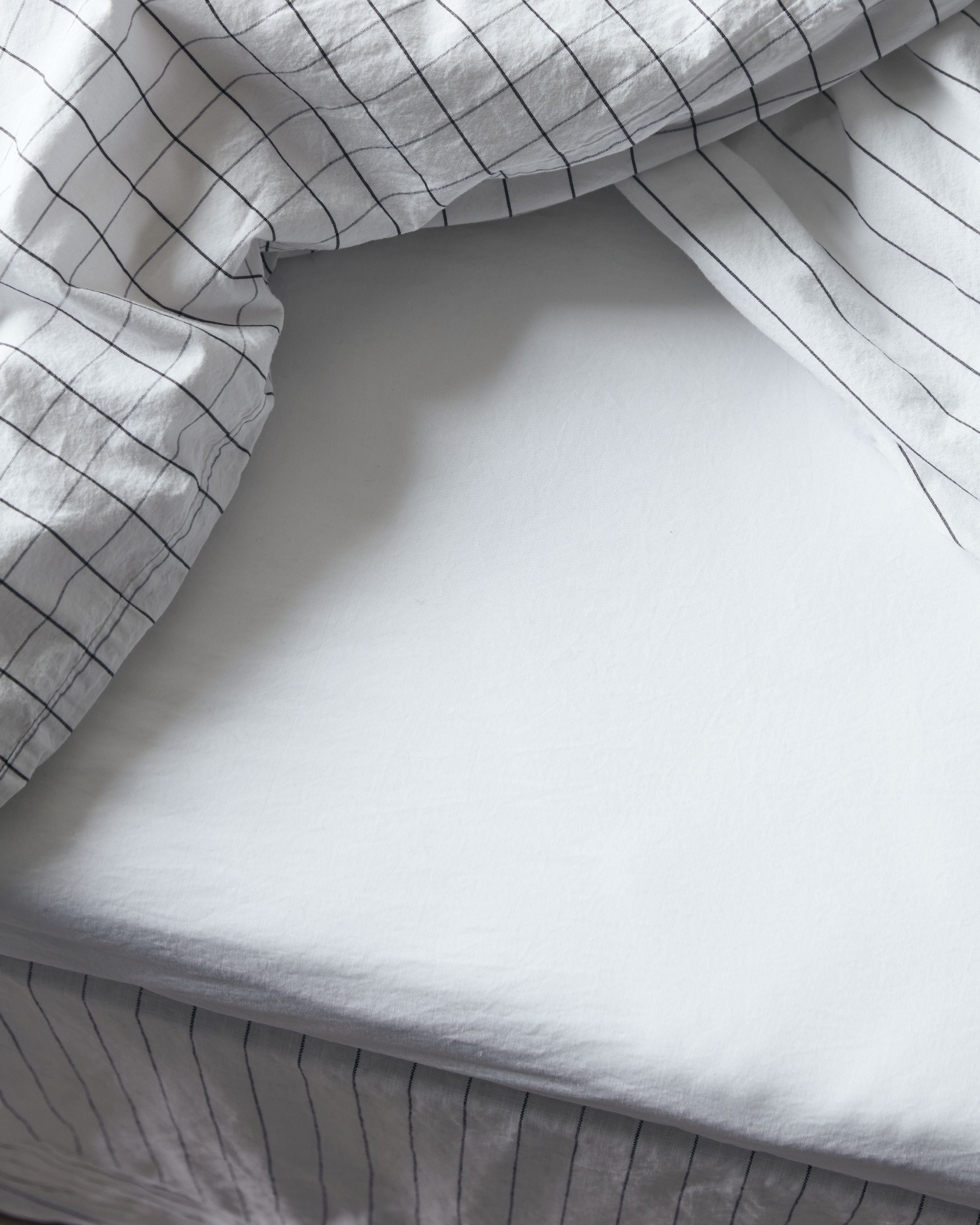 [product_category]-By Nord Ingrid Bed Sheet 270x210 Cm, Snow-ByNORD-5707644767140-561140013-BYN-2