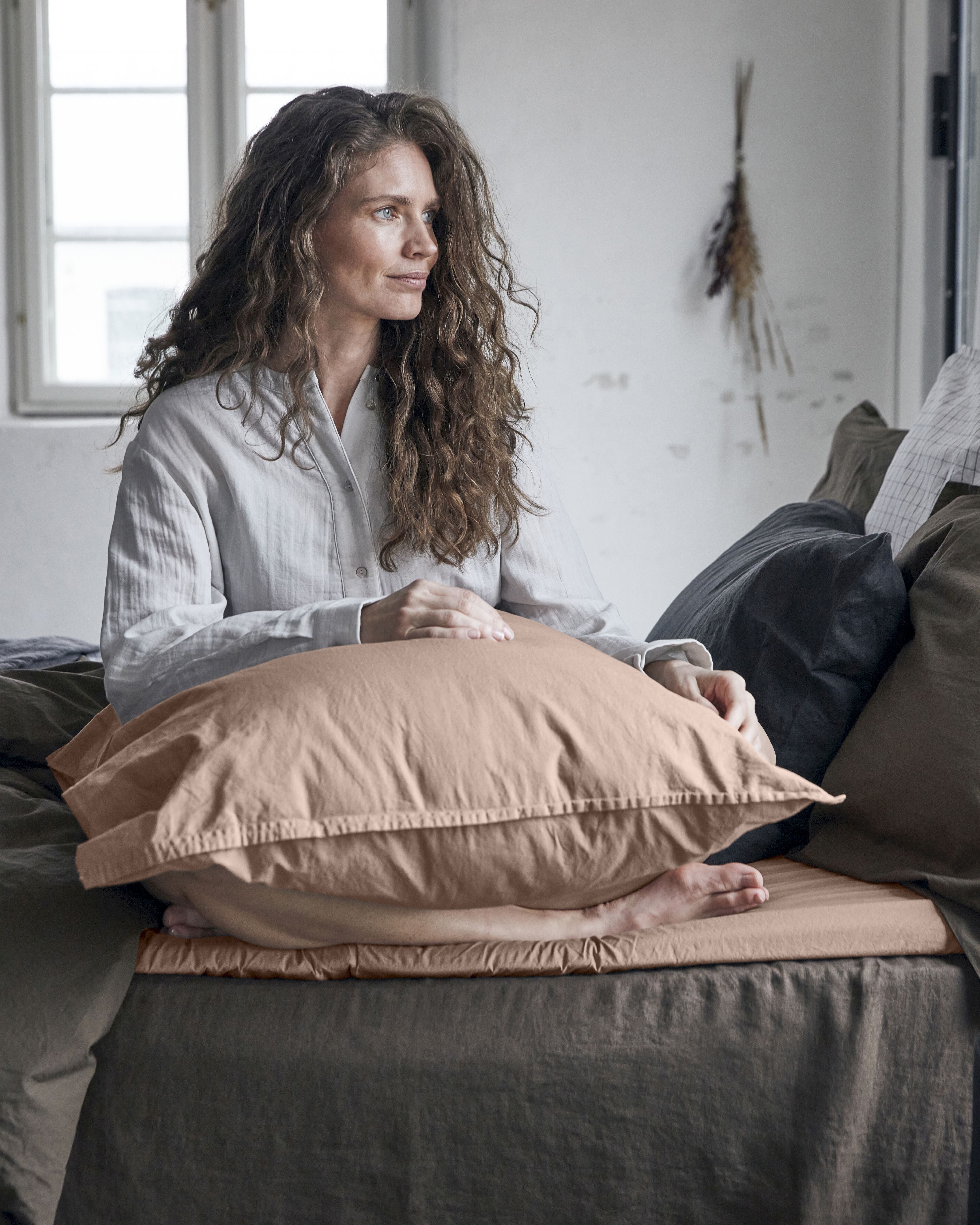 [product_category]-By Nord Ingrid Bed Sheet 270x270 Cm, Straw-ByNORD-5707644767300-561140022-BYN-2