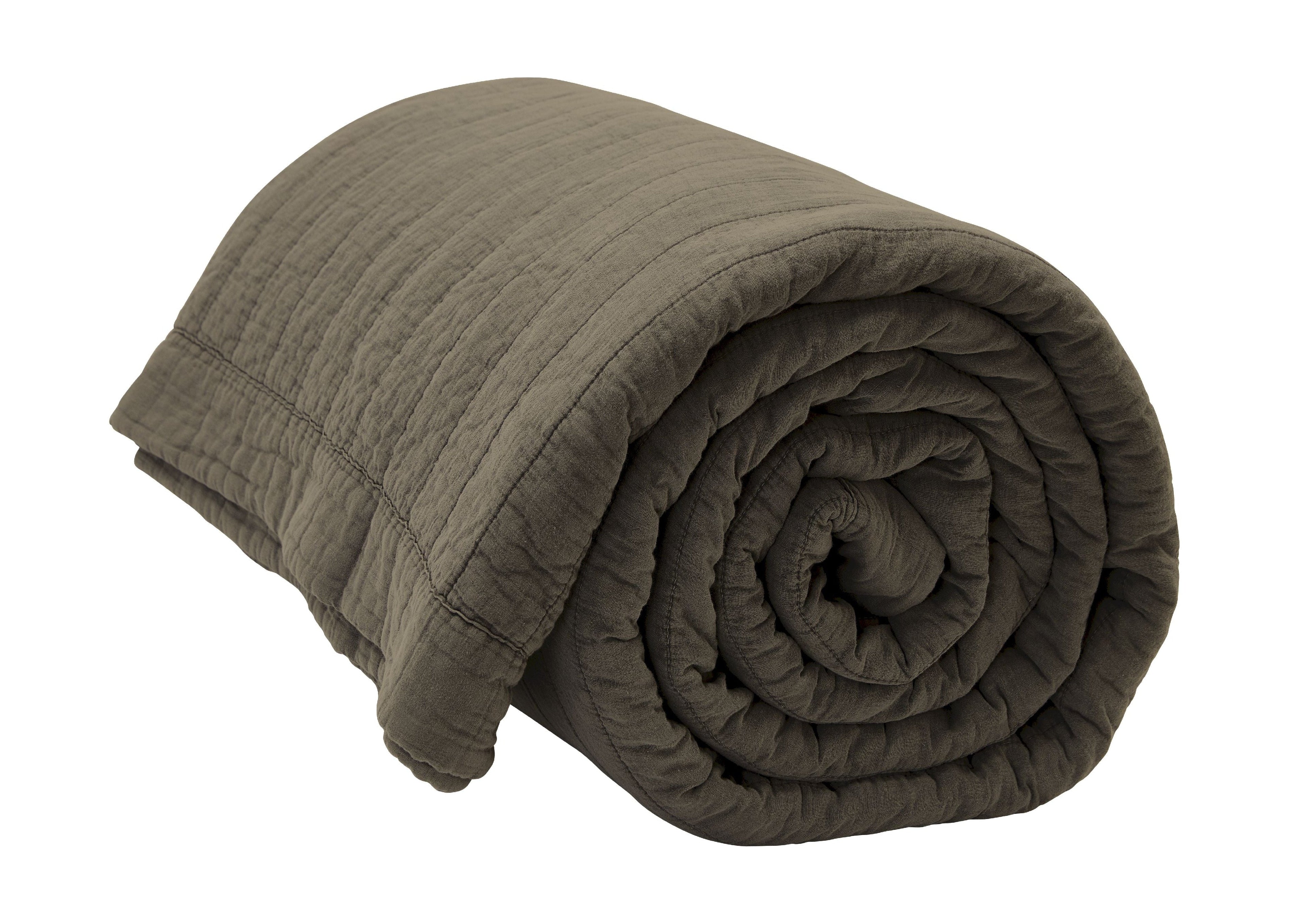 [product_category]-By Nord Magnhild Quilted Bedspread 280 X280 Cm, Bark-ByNORD-5707644773585-561137076-BYN-1