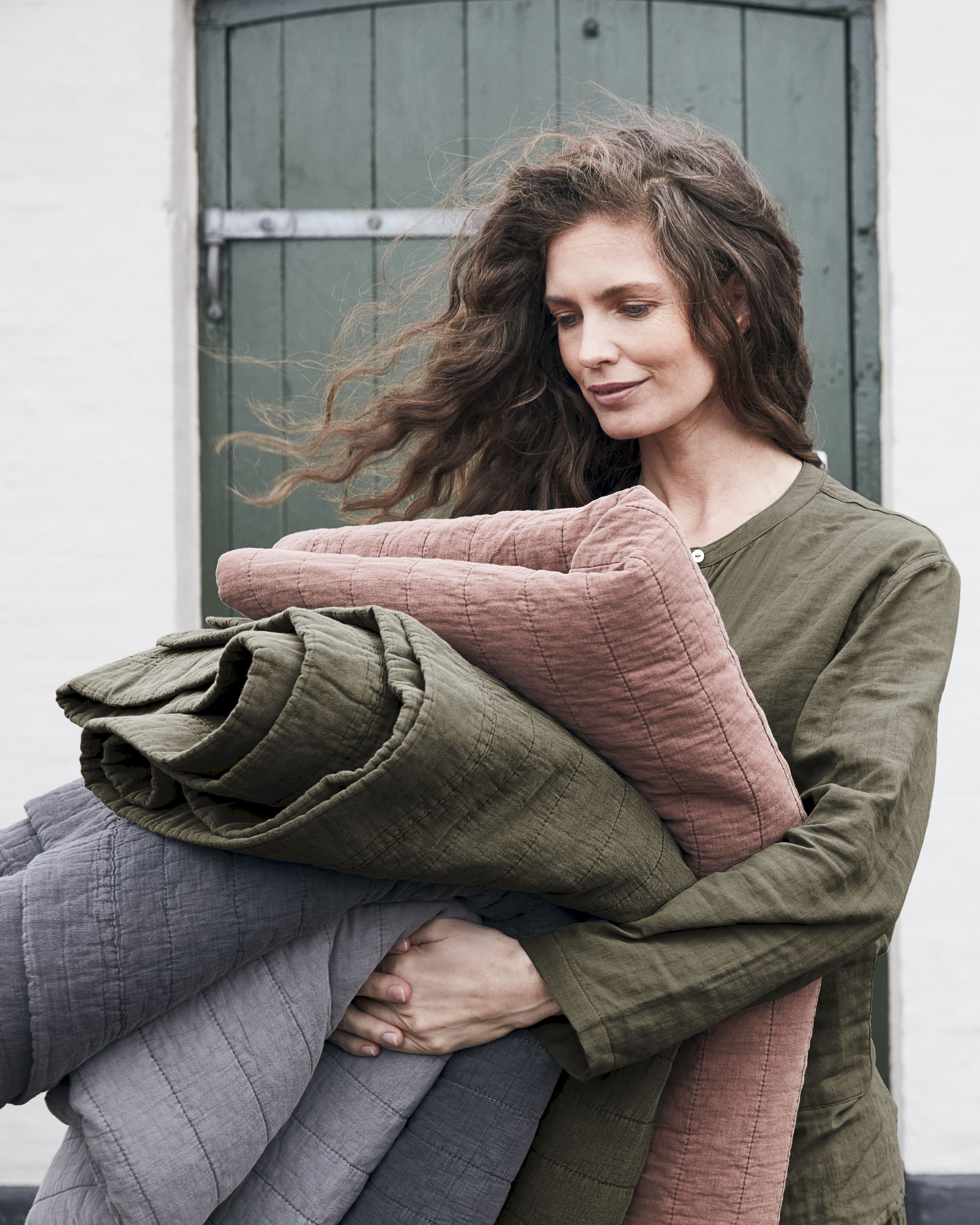 [product_category]-By Nord Magnhild Quilted Bedspread 280 X280 Cm, Bark-ByNORD-5707644773585-561137076-BYN-3