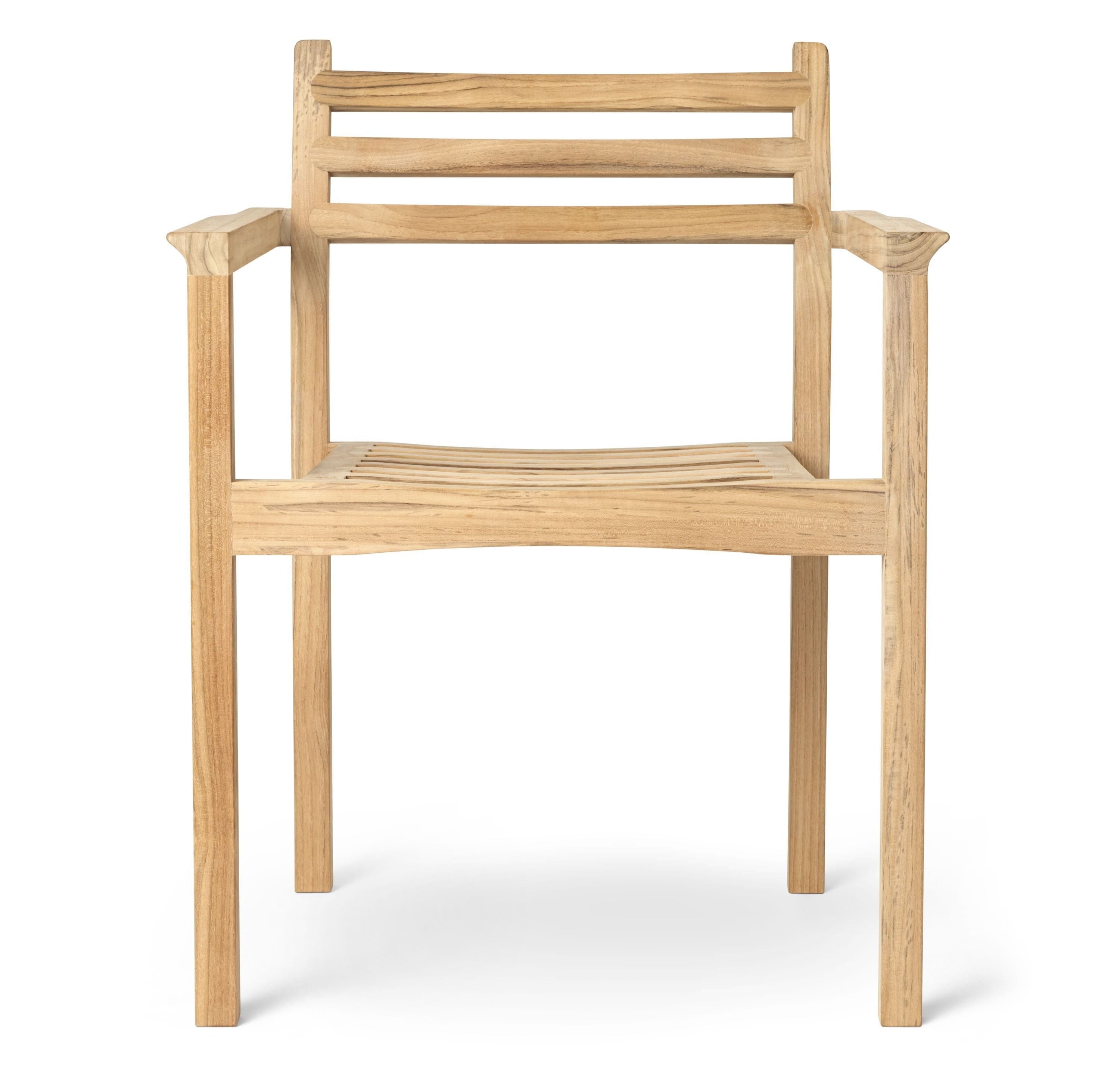 [product_category]-Carl Hansen Ah502 Outdoor Dining Chair With Armrest-Carl Hansen-5715397151185-AH502-090-105-FSC-100-CAR-1