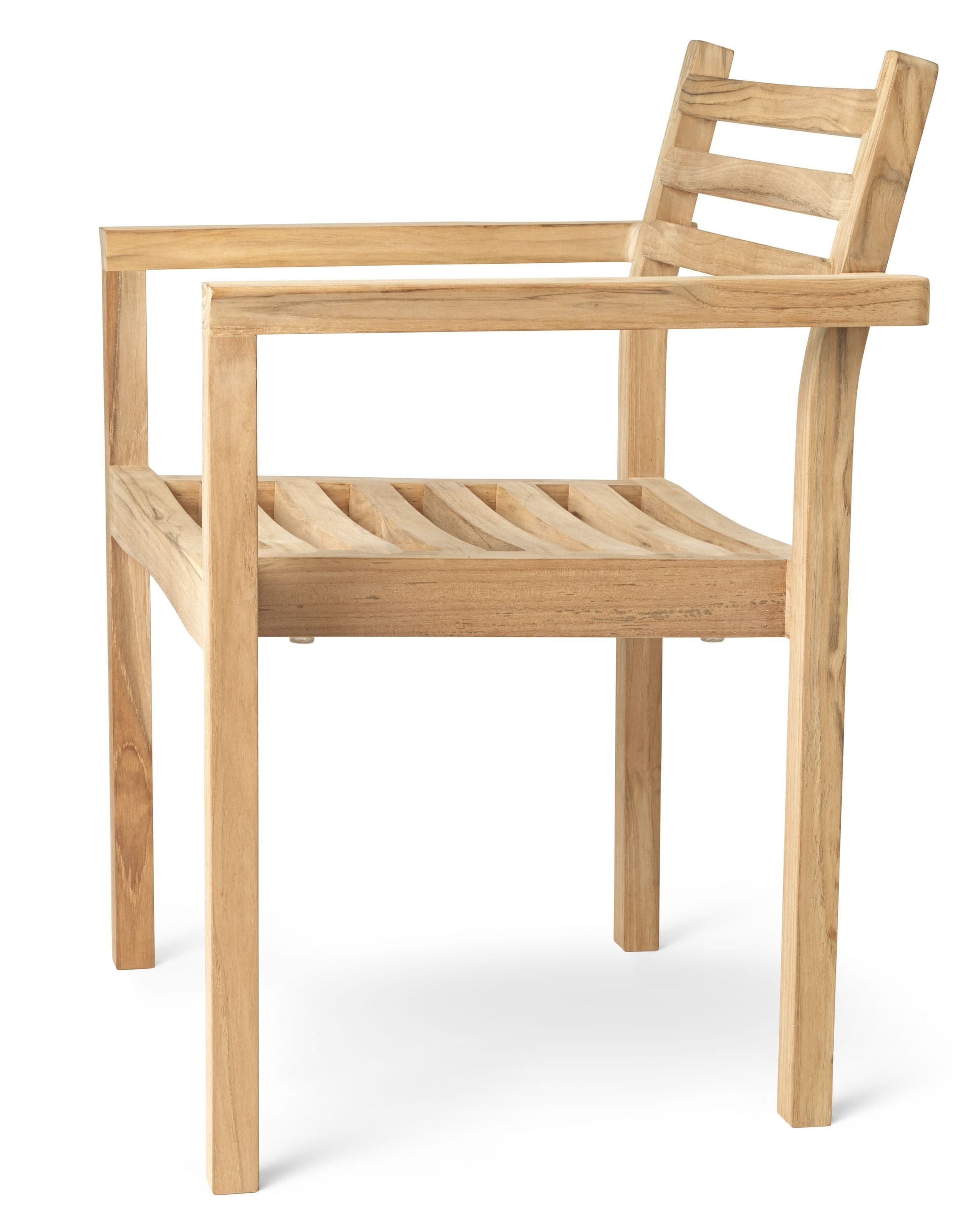 [product_category]-Carl Hansen Ah502 Outdoor Dining Chair With Armrest-Carl Hansen-5715397151185-AH502-090-105-FSC-100-CAR-3