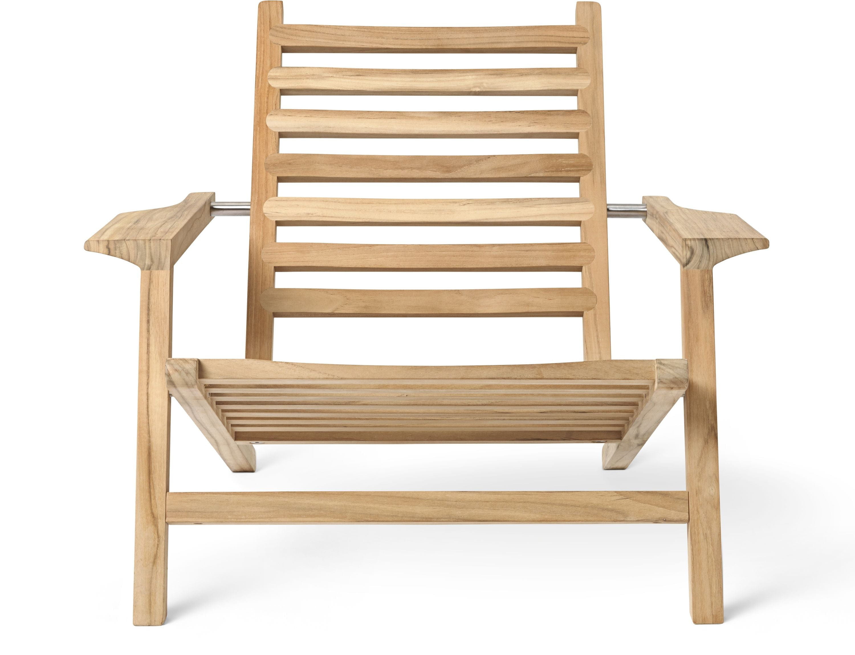 [product_category]-Carl Hansen Ah603 Outdoor Deck Chair-Carl Hansen-5715397074354-AH603-090-105-FSC-100-CAR-1