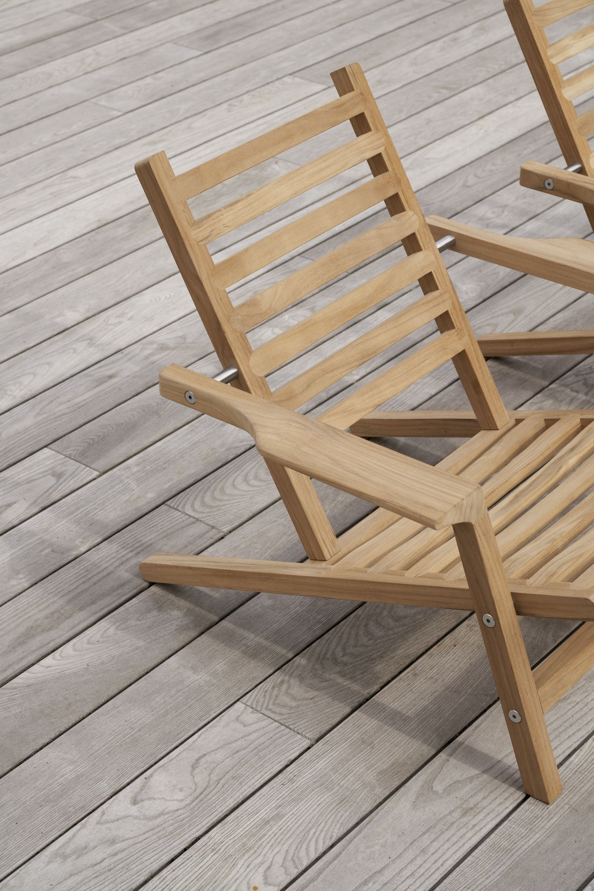 [product_category]-Carl Hansen Ah603 Outdoor Deck Chair-Carl Hansen-5715397074354-AH603-090-105-FSC-100-CAR-7