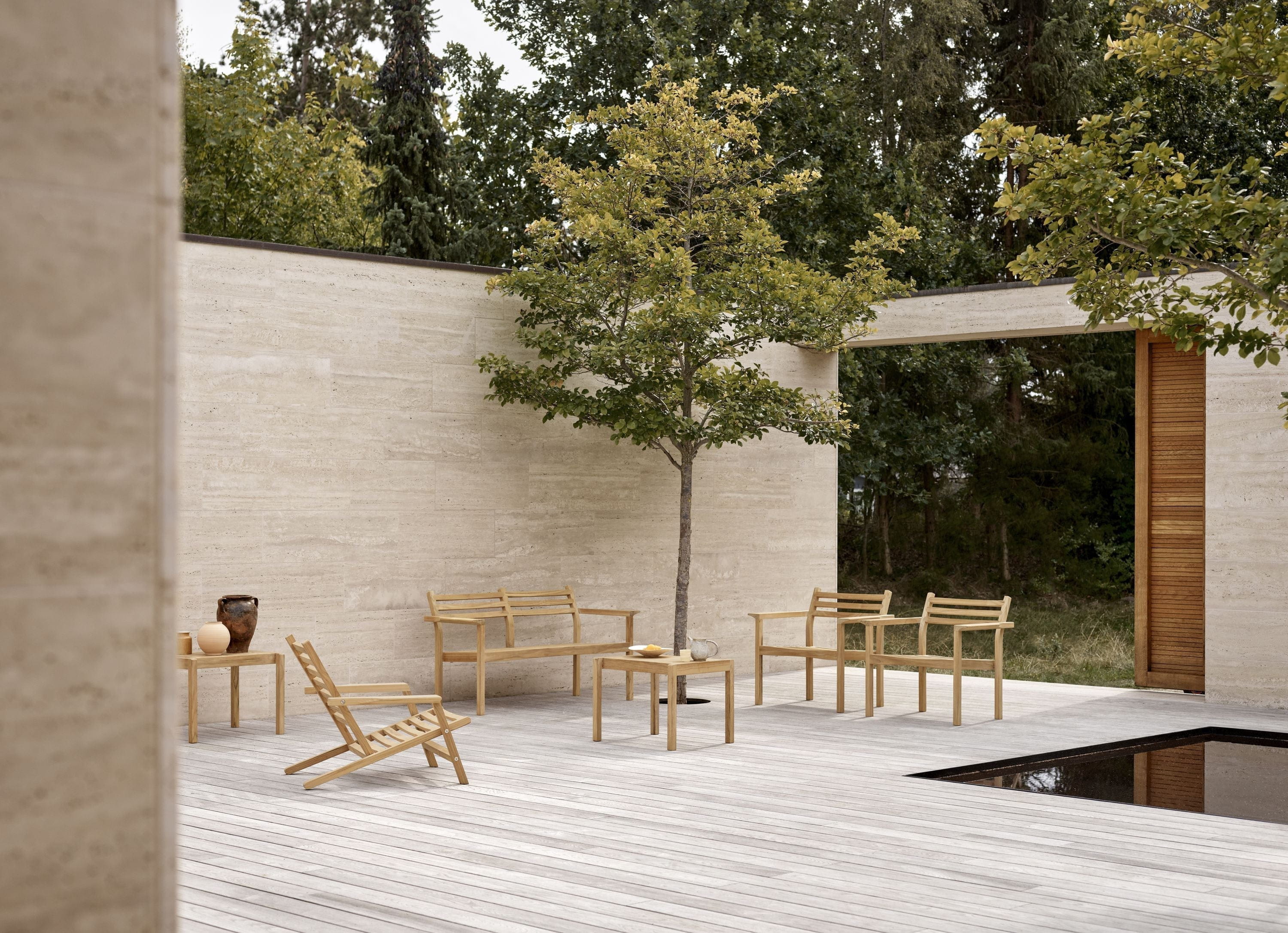 [product_category]-Carl Hansen Ah701 Outdoor Lounge Sofa-Carl Hansen-5715397074361-AH701-090-105-FSC-100-CAR-7