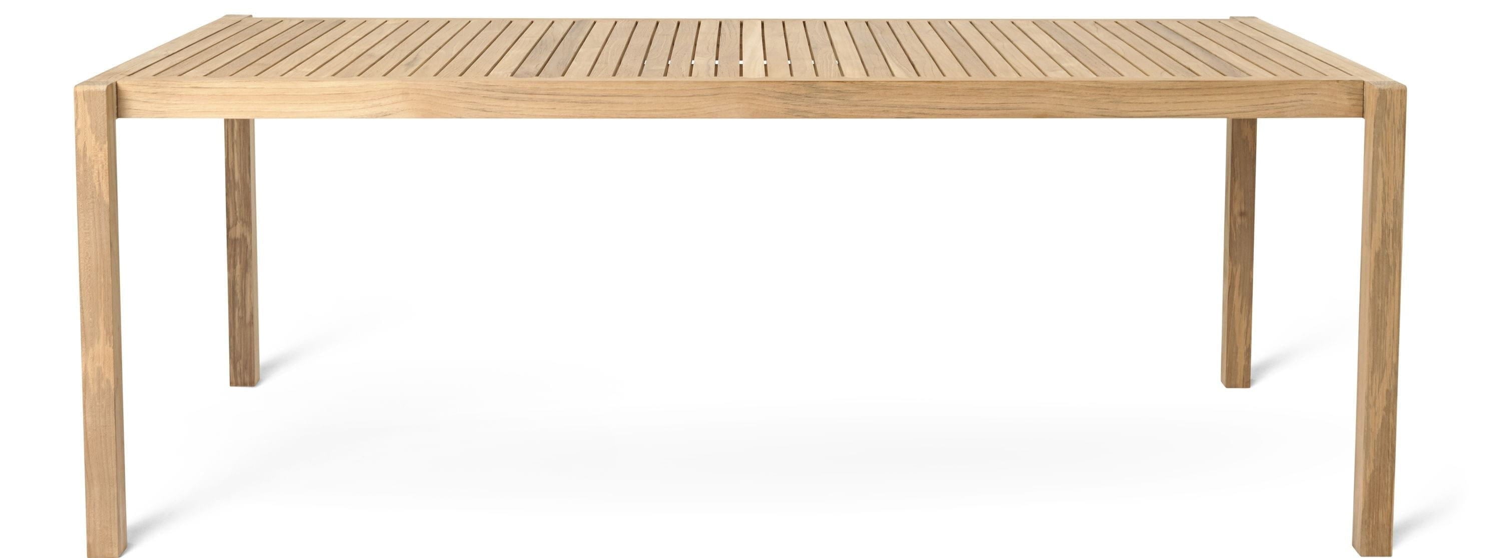 [product_category]-Carl Hansen Ah901 Outdoor Dining Table-Carl Hansen-5715397074378-AH901-090-105-FSC-100-CAR-2