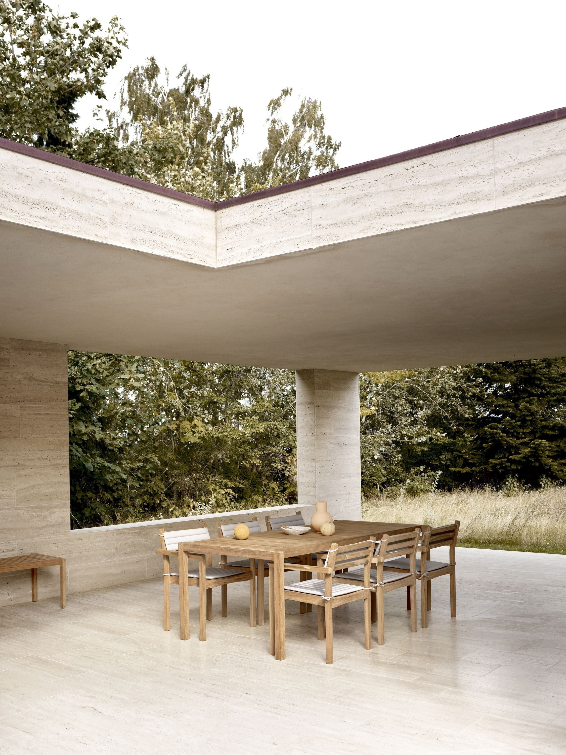 [product_category]-Carl Hansen Ah901 Outdoor Dining Table-Carl Hansen-5715397074378-AH901-090-105-FSC-100-CAR-8