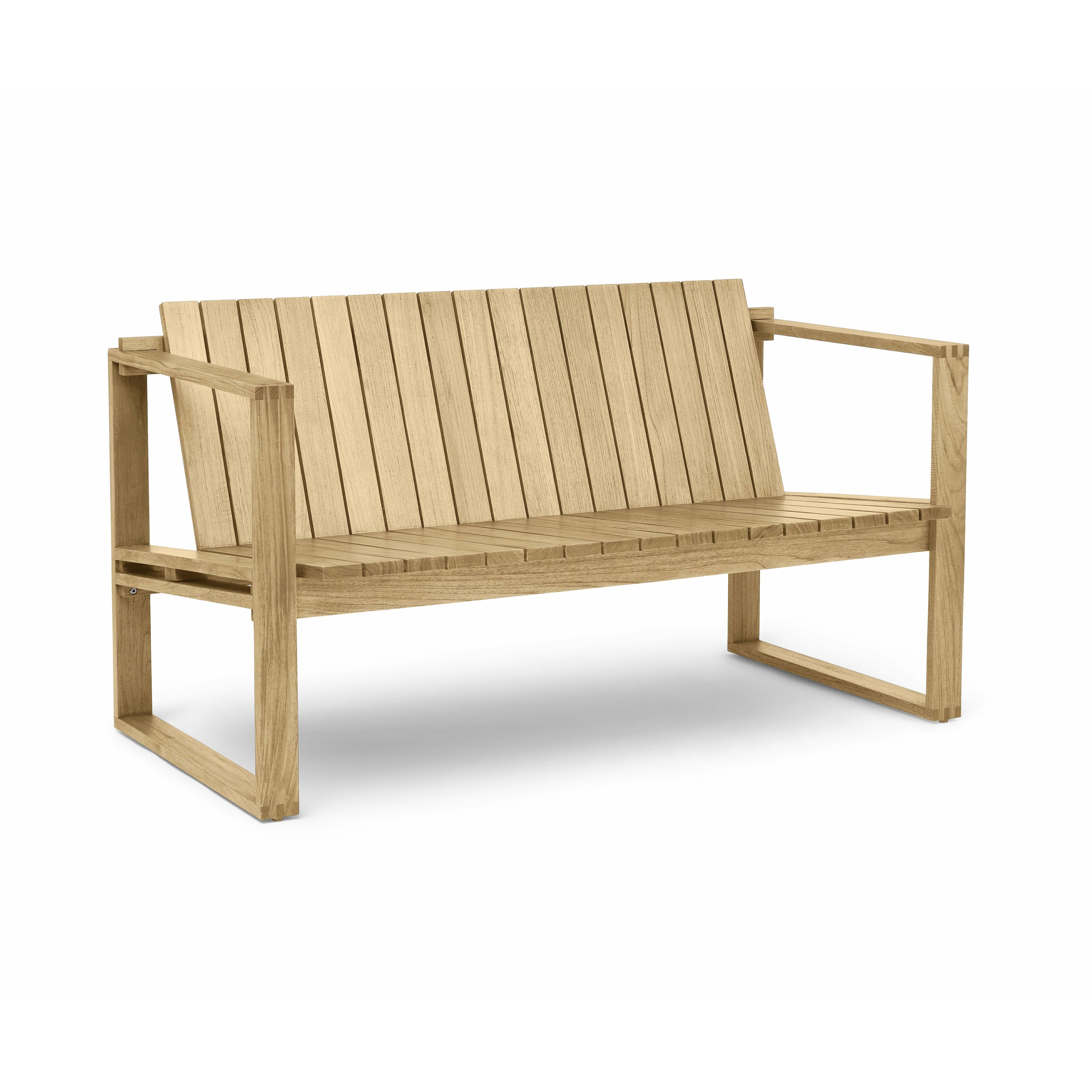 [product_category]-Carl Hansen Bk12 Lounge Sofa Indoor/Outdoor, Untreated Teak-Carl Hansen-5714413832060-BK12-090-105-CAR-2