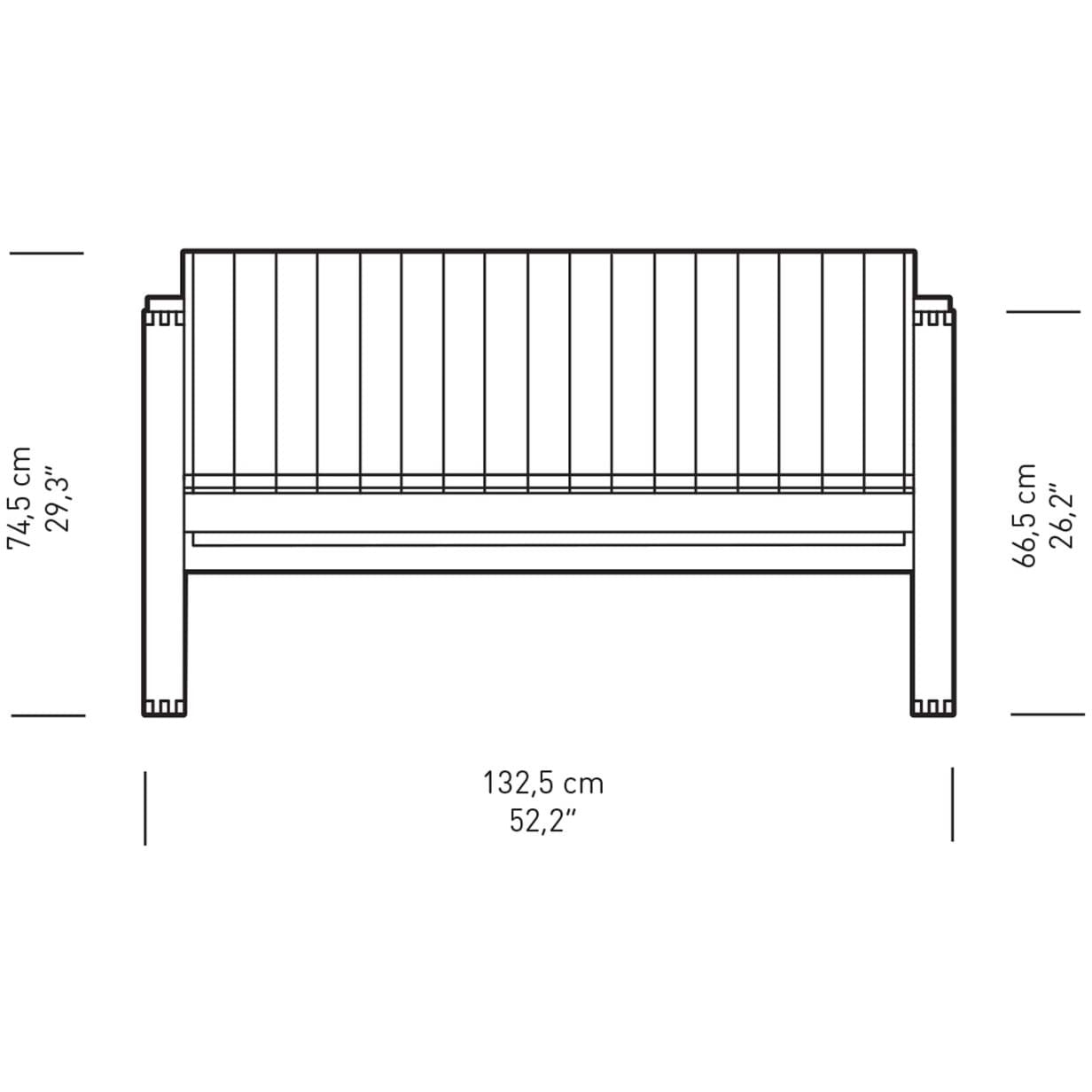 [product_category]-Carl Hansen Bk12 Lounge Sofa Indoor/Outdoor, Untreated Teak-Carl Hansen-5714413832060-BK12-090-105-CAR-9