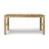 Jídelní stůl Carl Hansen Bk15 Vnitřní/venkovní, neošetřený teak