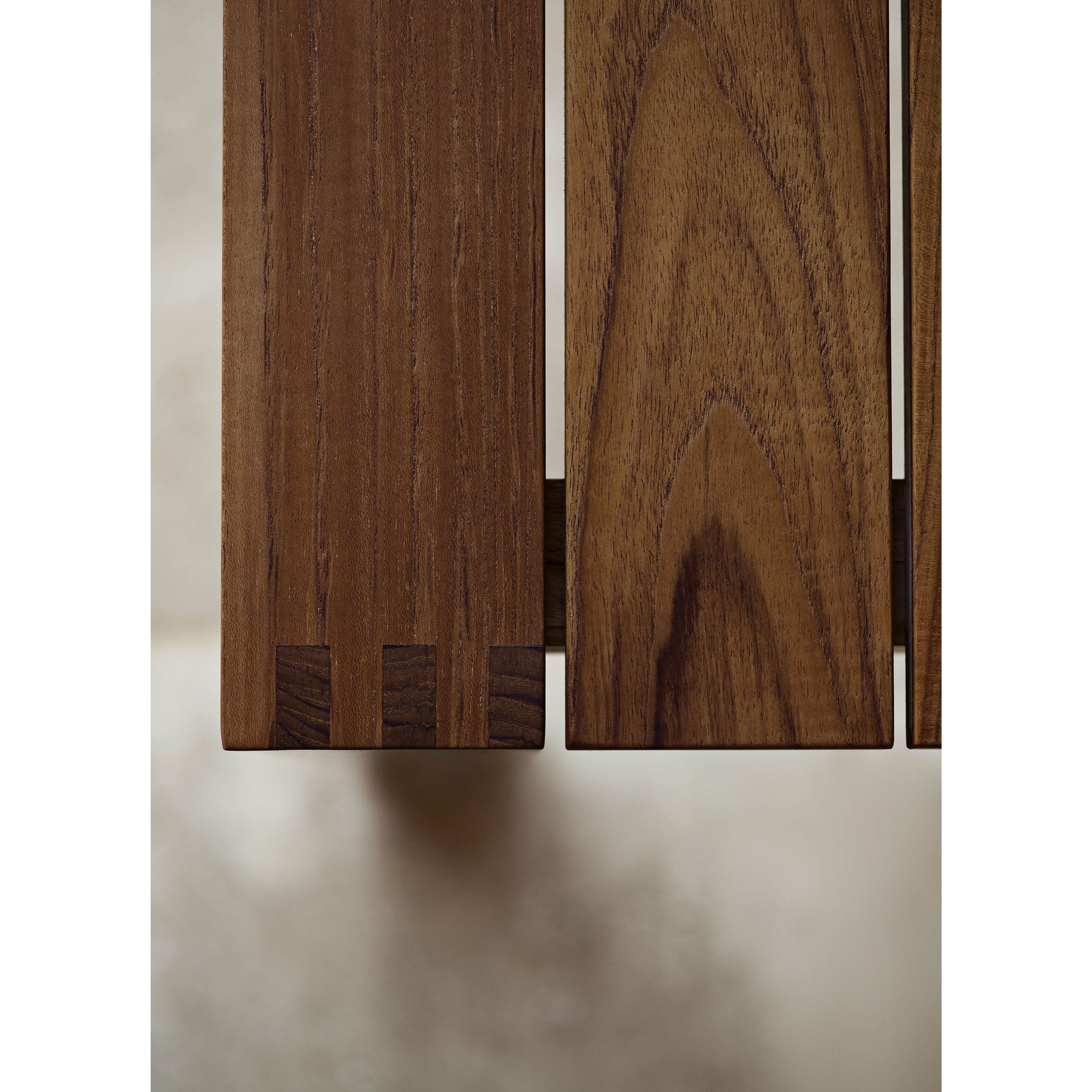 [product_category]-Carl Hansen Bk15 Dining Table Indoor/Outdoor, Untreated Teak-Carl Hansen-5714413832473-BK15-090-105-CAR-6