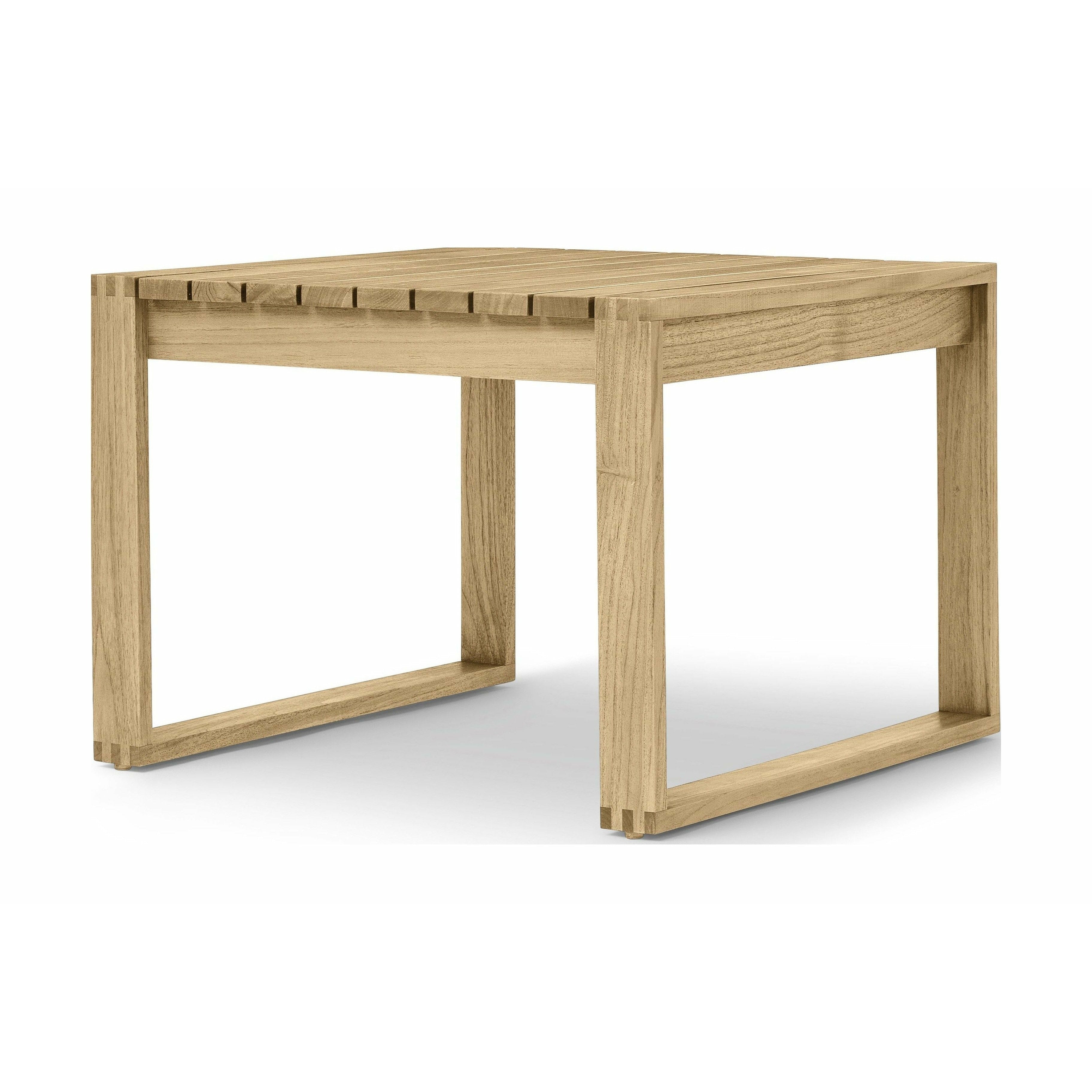 [product_category]-Carl Hansen Bk16 Side Table Indoor/Outdoor, Untreated Teak-Carl Hansen-5714413832480-BK16-090-105-CAR-1
