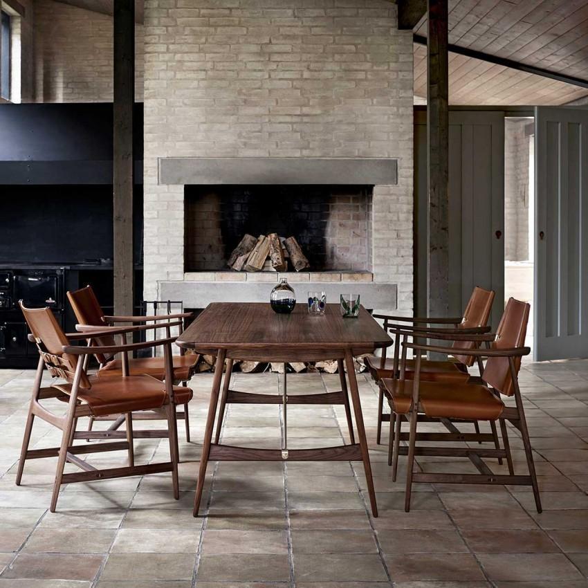 [product_category]-Carl Hansen Bm1106 Huntsman Chair, White Oiled Oak/Black Leather-Carl Hansen-BM1106-whiteoak-black-CAR-5