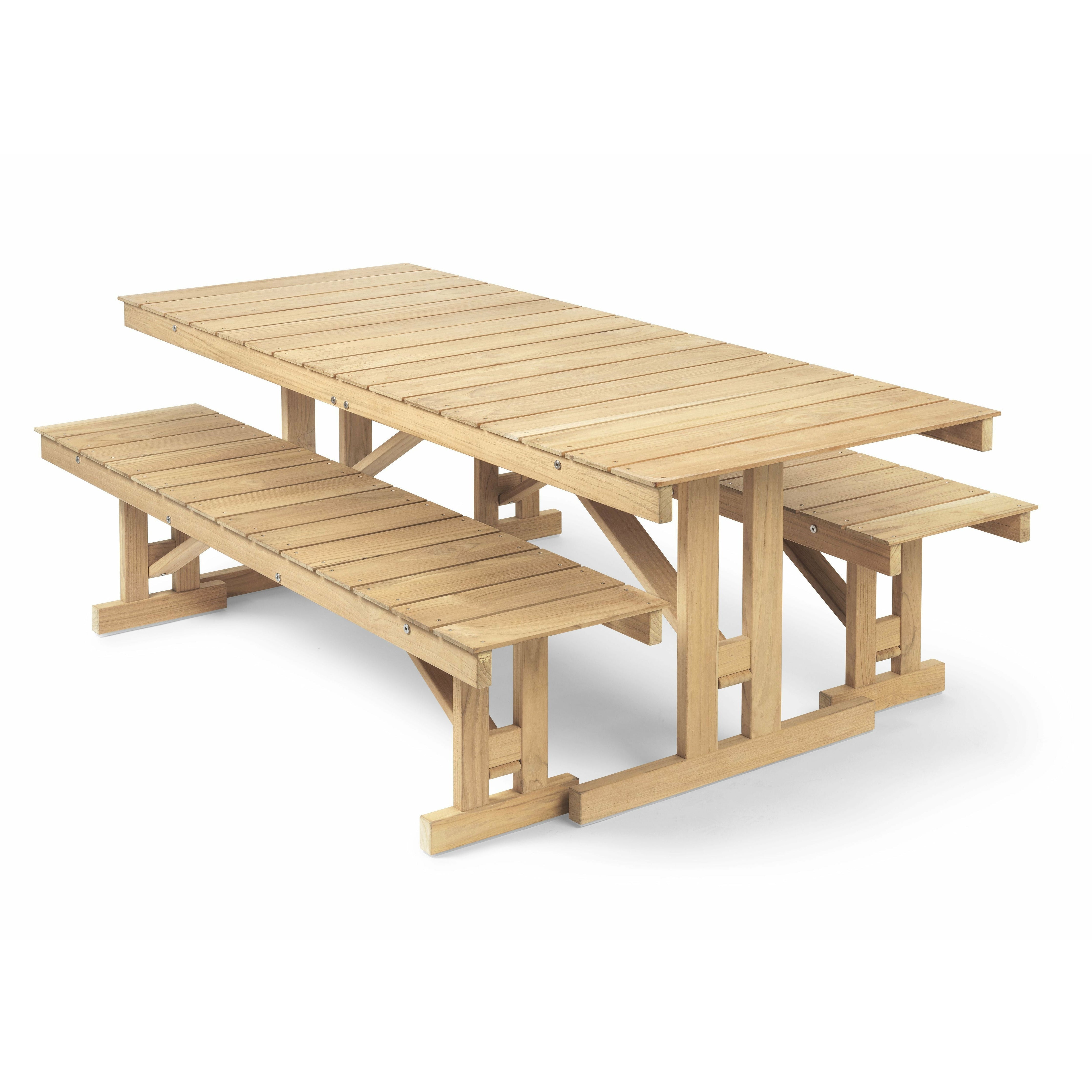 [product_category]-Carl Hansen Bm1771 Table, Untreated Teak-Carl Hansen-5714413493452-BM1771-090-105-CAR-4
