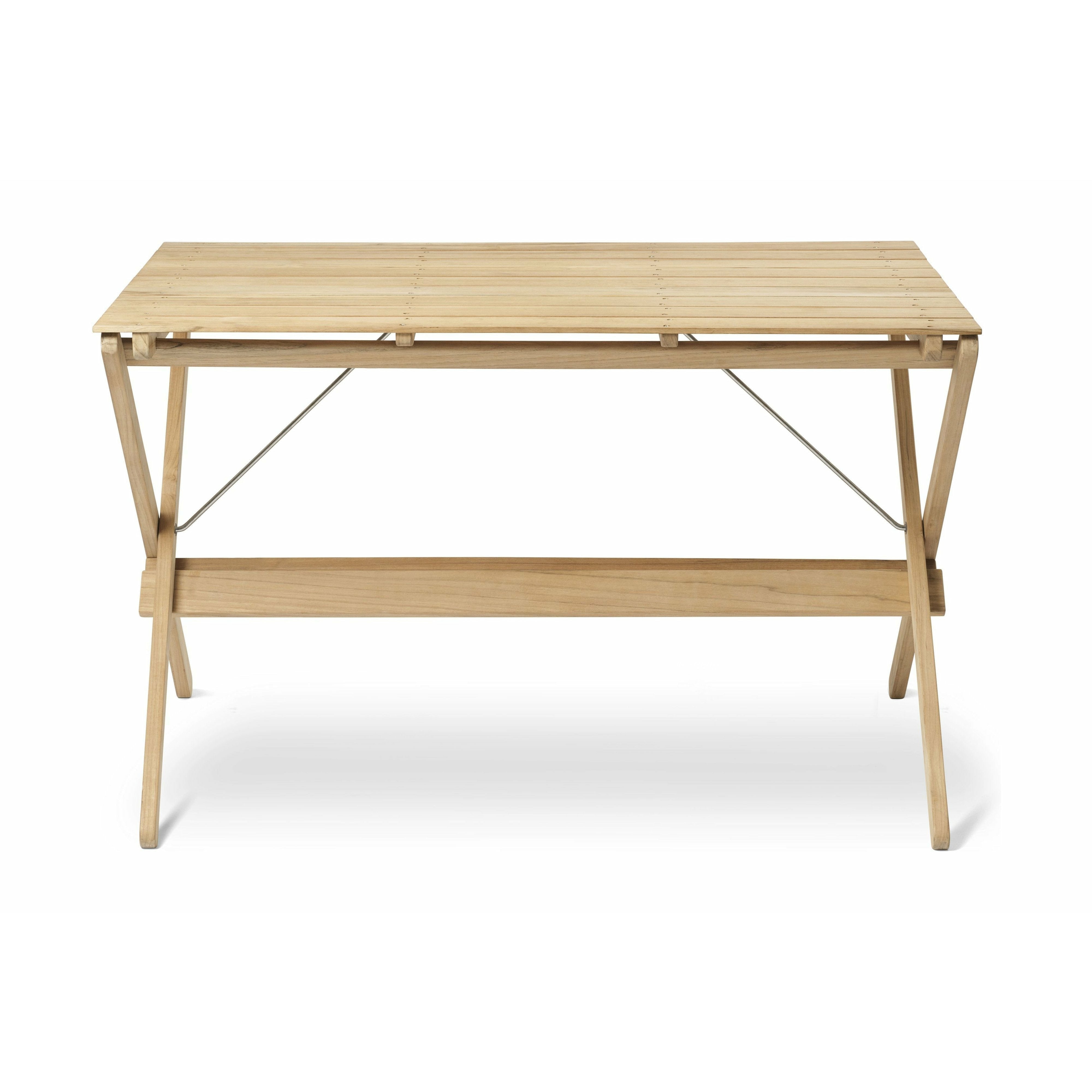 [product_category]-Carl Hansen Bm3670 Dining Table, Untreated Teak-Carl Hansen-5714413329089-BM3670-090-105-CAR-1