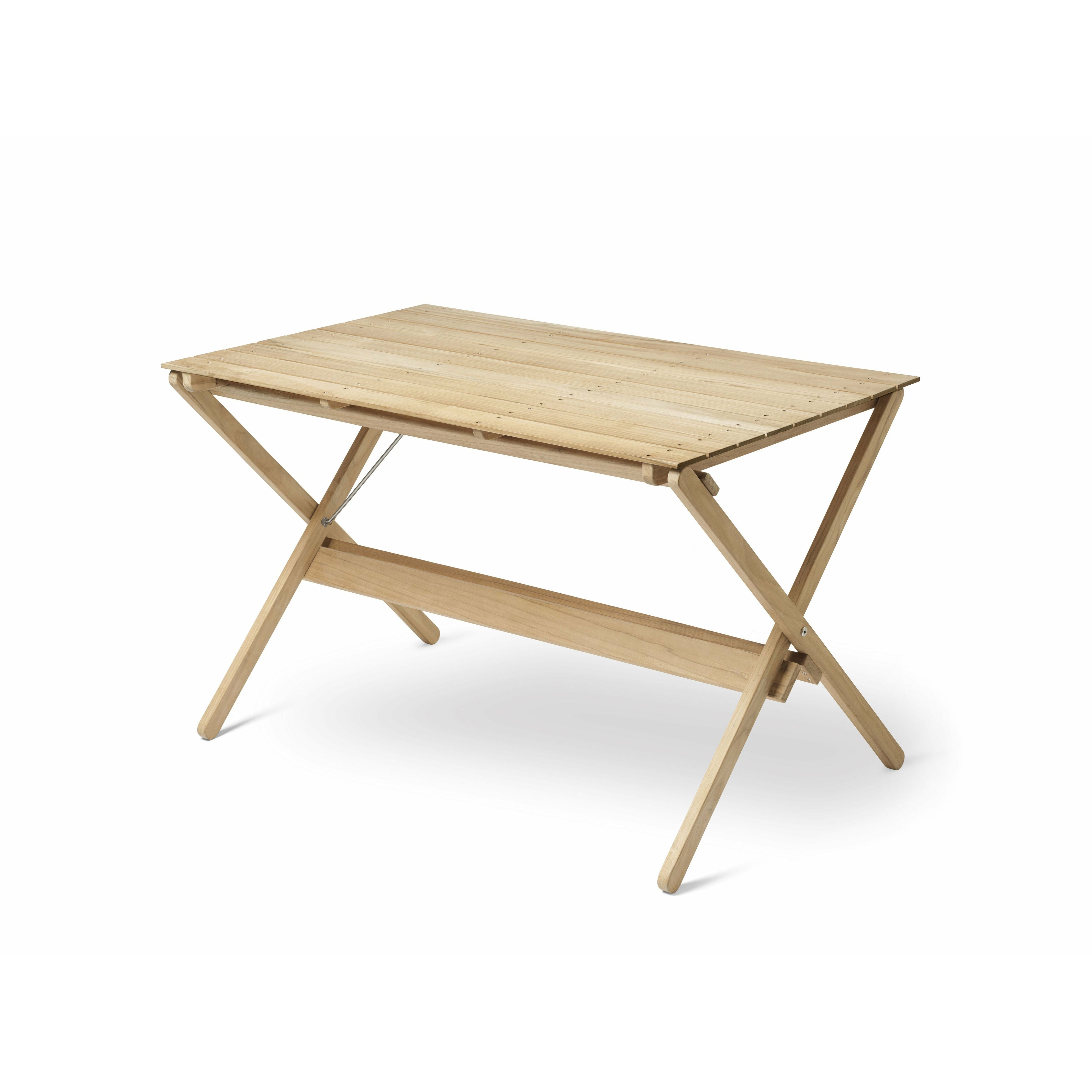 [product_category]-Carl Hansen Bm3670 Dining Table, Untreated Teak-Carl Hansen-5714413329089-BM3670-090-105-CAR-2