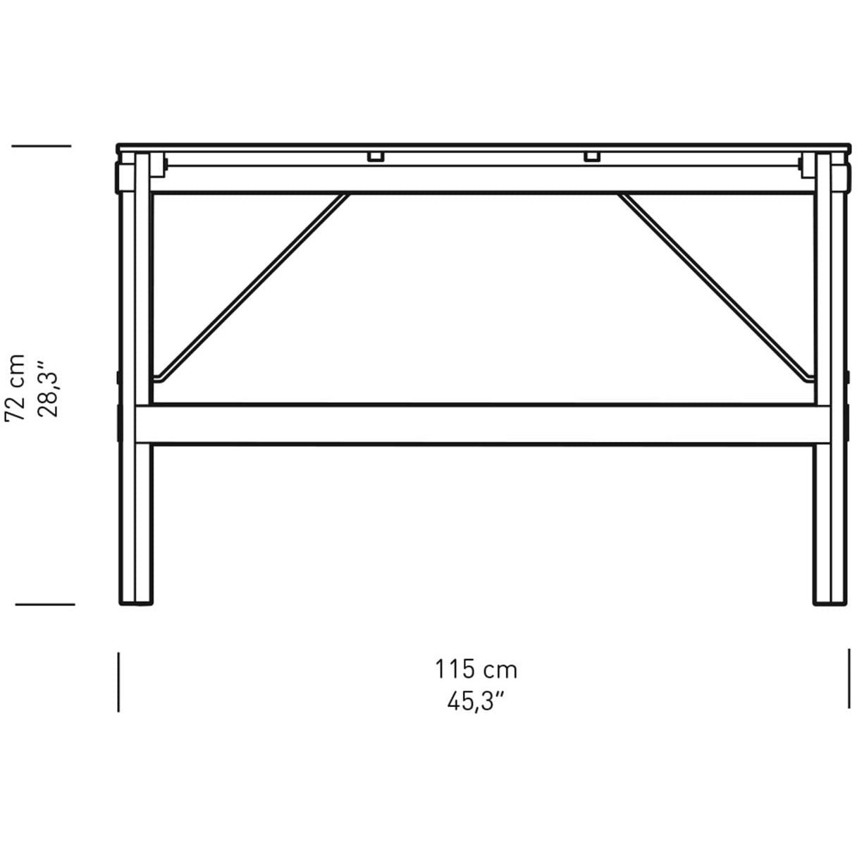 [product_category]-Carl Hansen Bm3670 Dining Table, Untreated Teak-Carl Hansen-5714413329089-BM3670-090-105-CAR-8