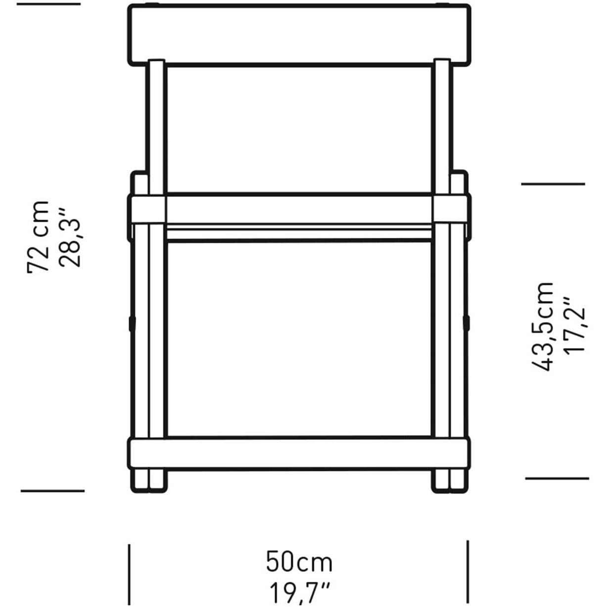 [product_category]-Carl Hansen Bm4570 Dining Chair, Untreated Teak-Carl Hansen-5714413328976-BM4570-090-105-CAR-9