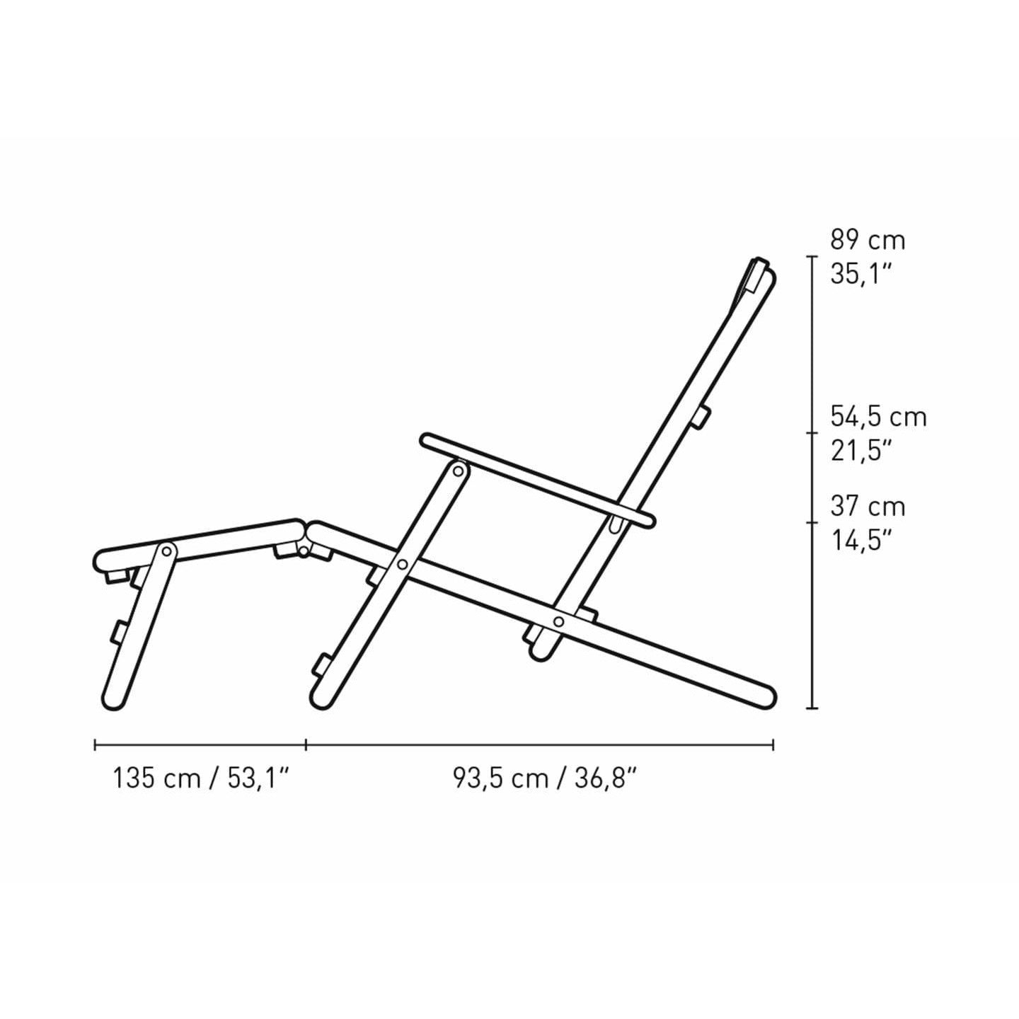 [product_category]-Carl Hansen Bm5565 Extended Deck Chair, Untreated Teak-Carl Hansen-5714413851863-BM5565-TEAK-CAR-9