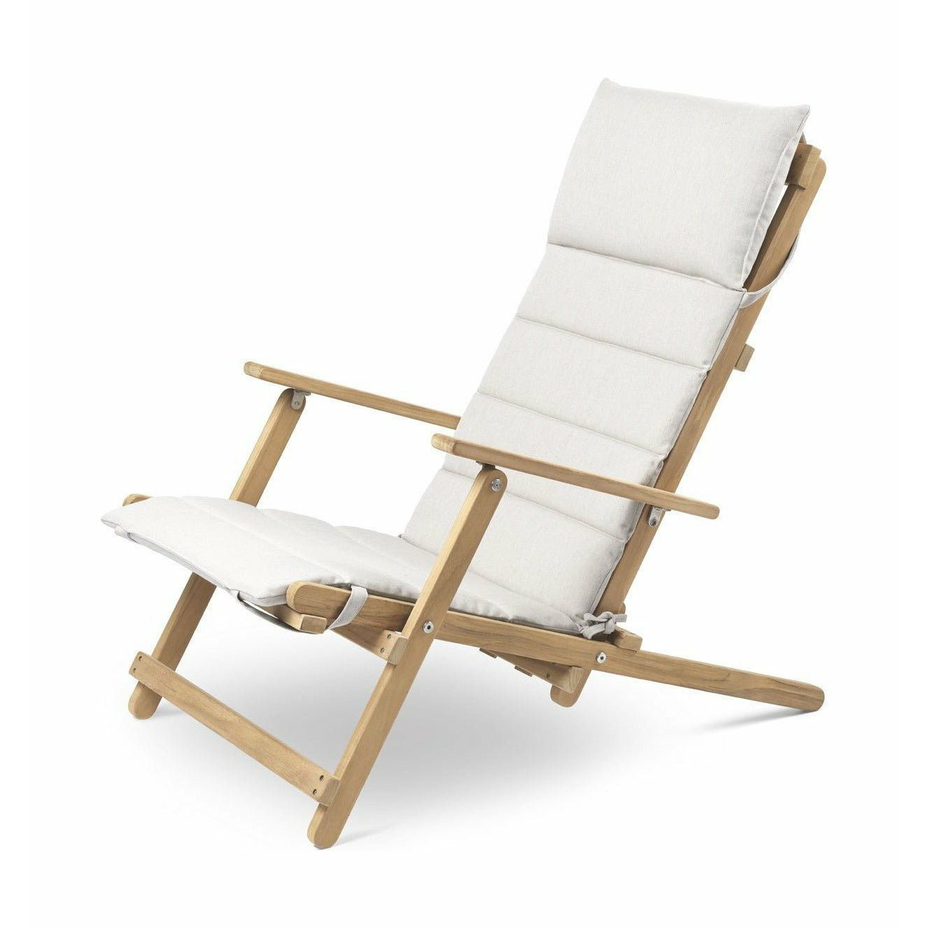 [product_category]-Carl Hansen Bm5568 Deck Chair, Teak Untrreated-Carl Hansen-5714413339972-BM5568-090-105-CAR-1