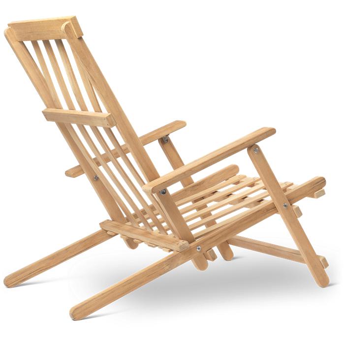 [product_category]-Carl Hansen Bm5568 Deck Chair, Teak Untrreated-Carl Hansen-5714413339972-BM5568-090-105-CAR-3