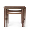 Carl Hansen Ch004 Nesting Side Tables, Walnut Oiled