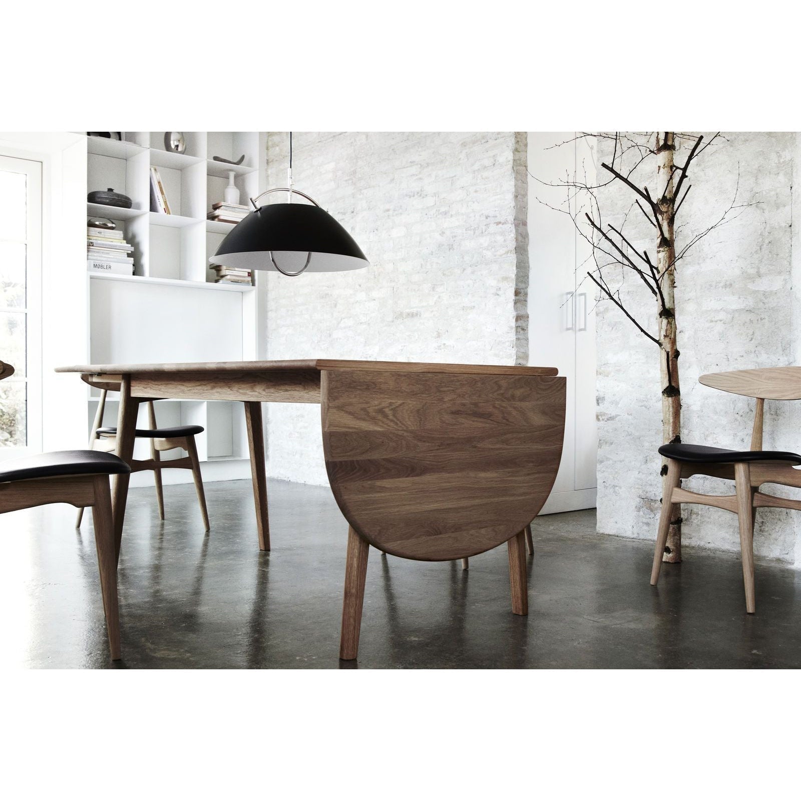 [product_category]-Carl Hansen Ch006 Dining Table, Soaped Oak-Carl Hansen-5715230997635-ch006-natur-soapedoak-CAR-3