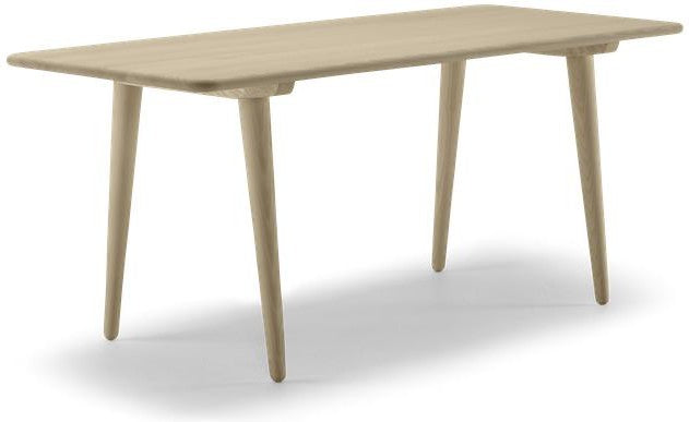 [product_category]-Carl Hansen Ch011 Coffee Table 44 Cm, Soaped Oak-Carl Hansen-5710954318650-CH011-soapedoak44-CAR-1