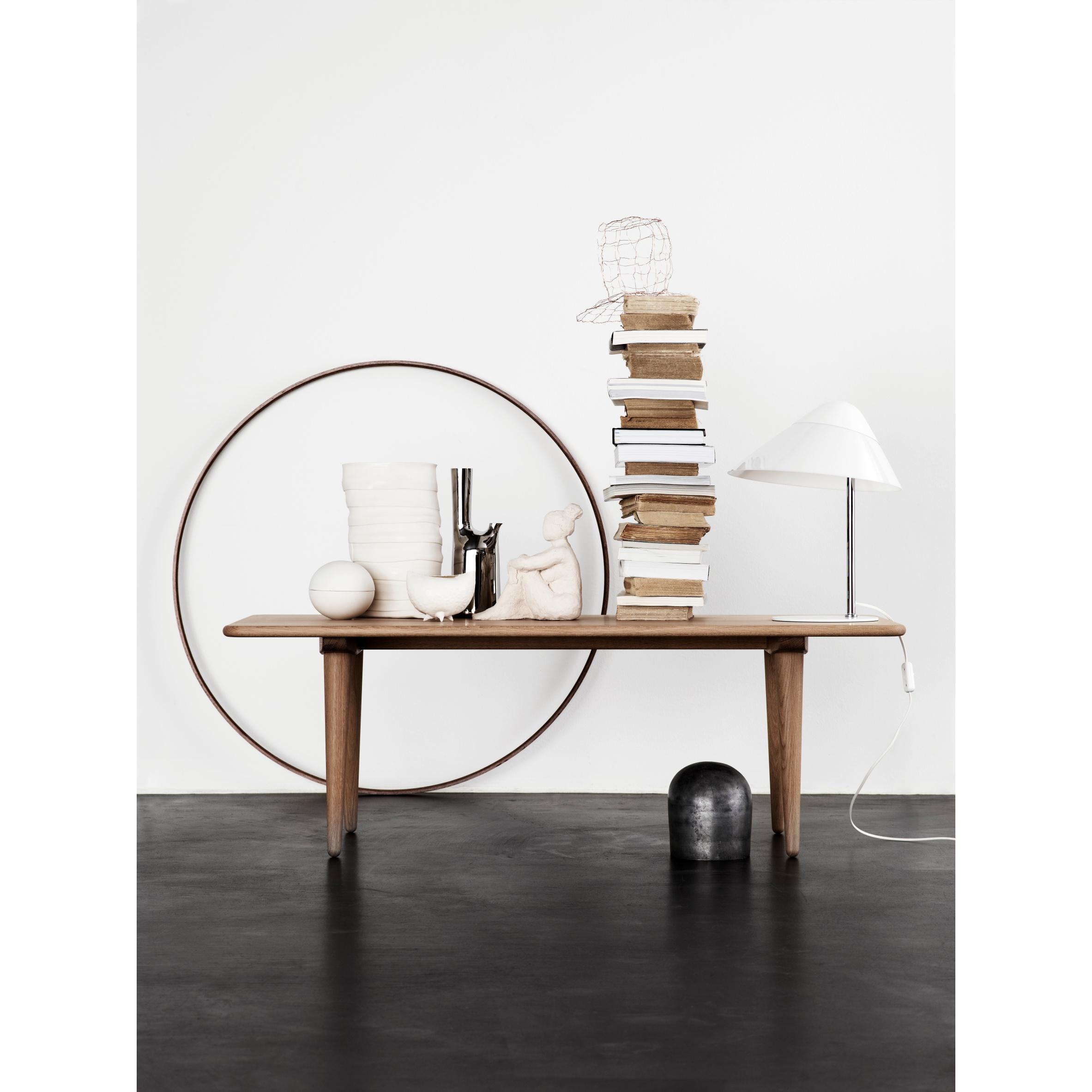 [product_category]-Carl Hansen Ch011 Coffee Table 53 Cm, Soaped Oak-Carl Hansen-5710954198399-CH011-soapedoak53-CAR-4
