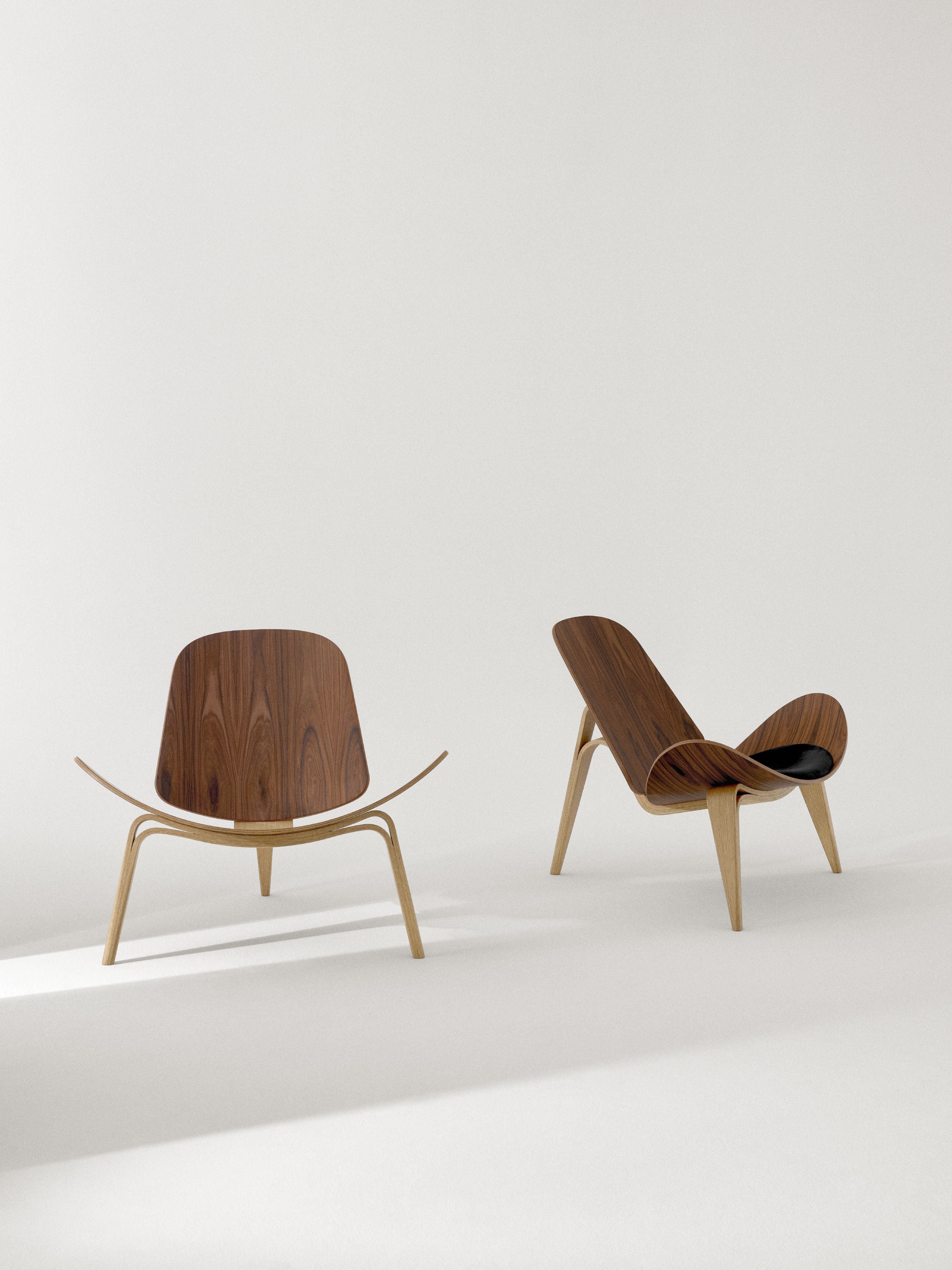 [product_category]-Carl Hansen Ch07 Shell Chair With Seat Padding, 60th Anniversary Edition-Carl Hansen-5715397388956-CH07-J60P-073-102-HR-FSC-70-CAR-10