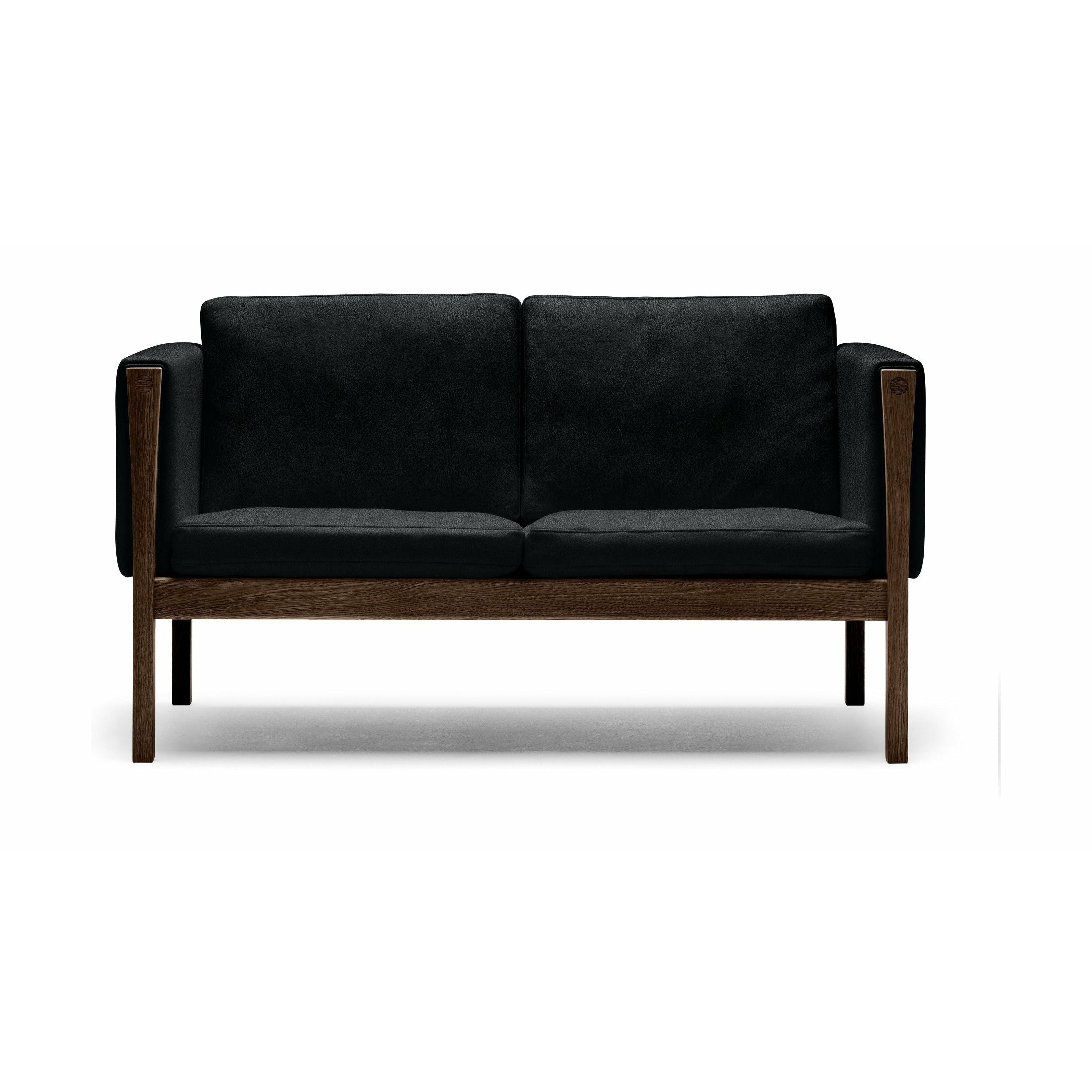 [product_category]-Carl Hansen Ch162 2 Seater Sofa Oak Smoke Colored Oil, Sif 98-Carl Hansen-CH162-oak-smoked-sif98-CAR-1