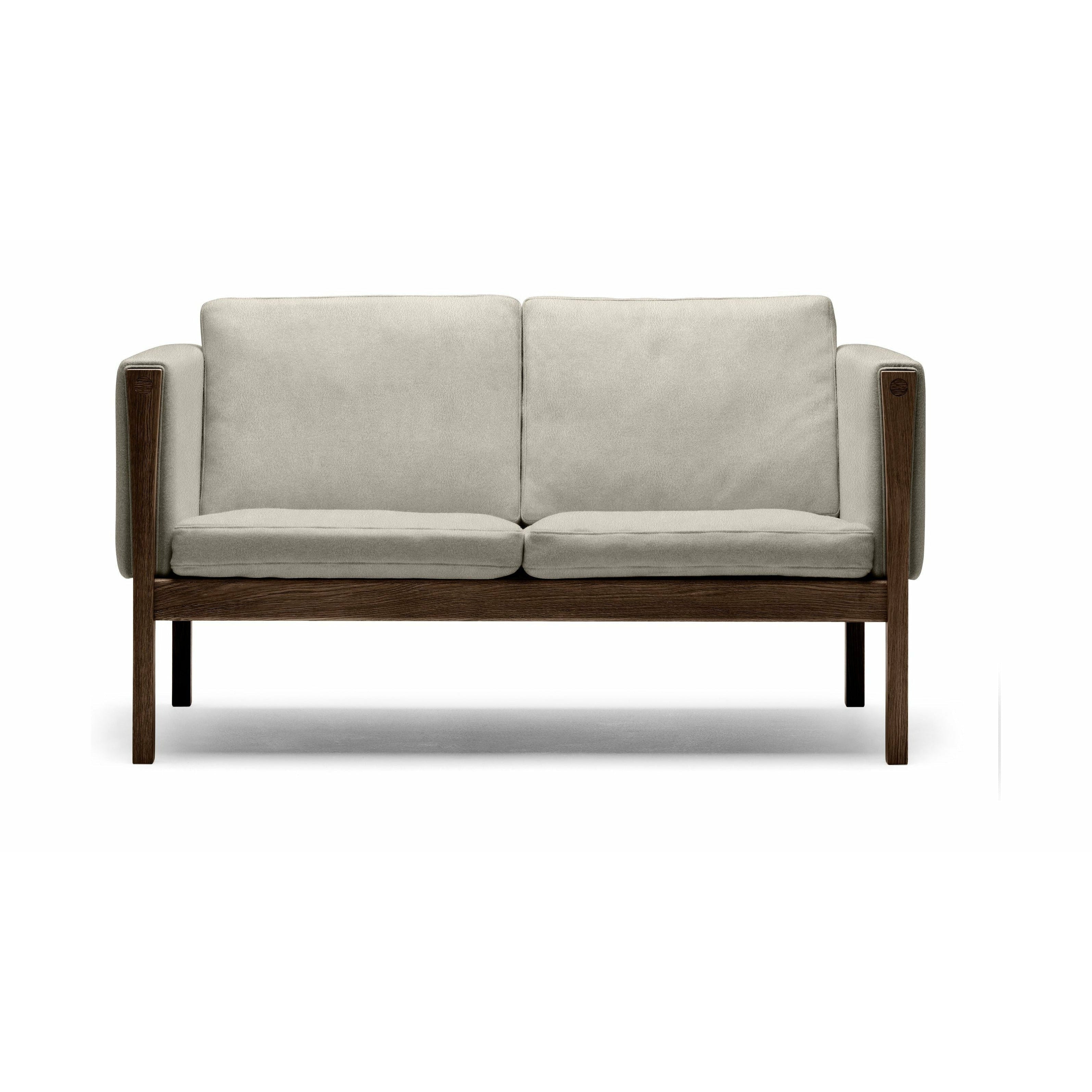 [product_category]-Carl Hansen Ch162 2 Seater Sofa Oak Smoke Colored Oil, Thor 310-Carl Hansen-CH162-oak-smoked-thor310-CAR-1