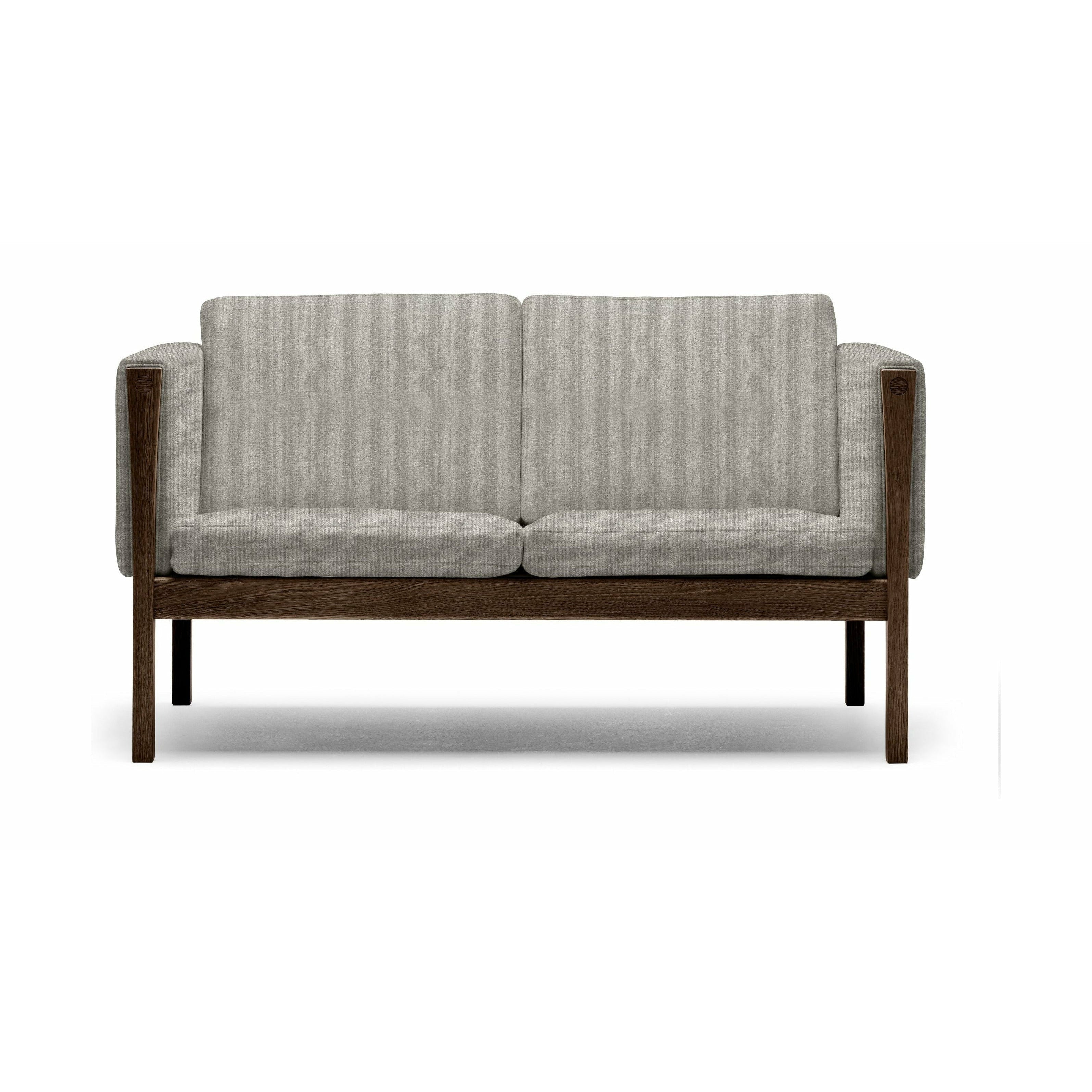 [product_category]-Carl Hansen Ch162 2 Seater Sofa Oak Smoke Oil, Moly 114-Carl Hansen-CH162-oak-smoked-molly114-CAR-1