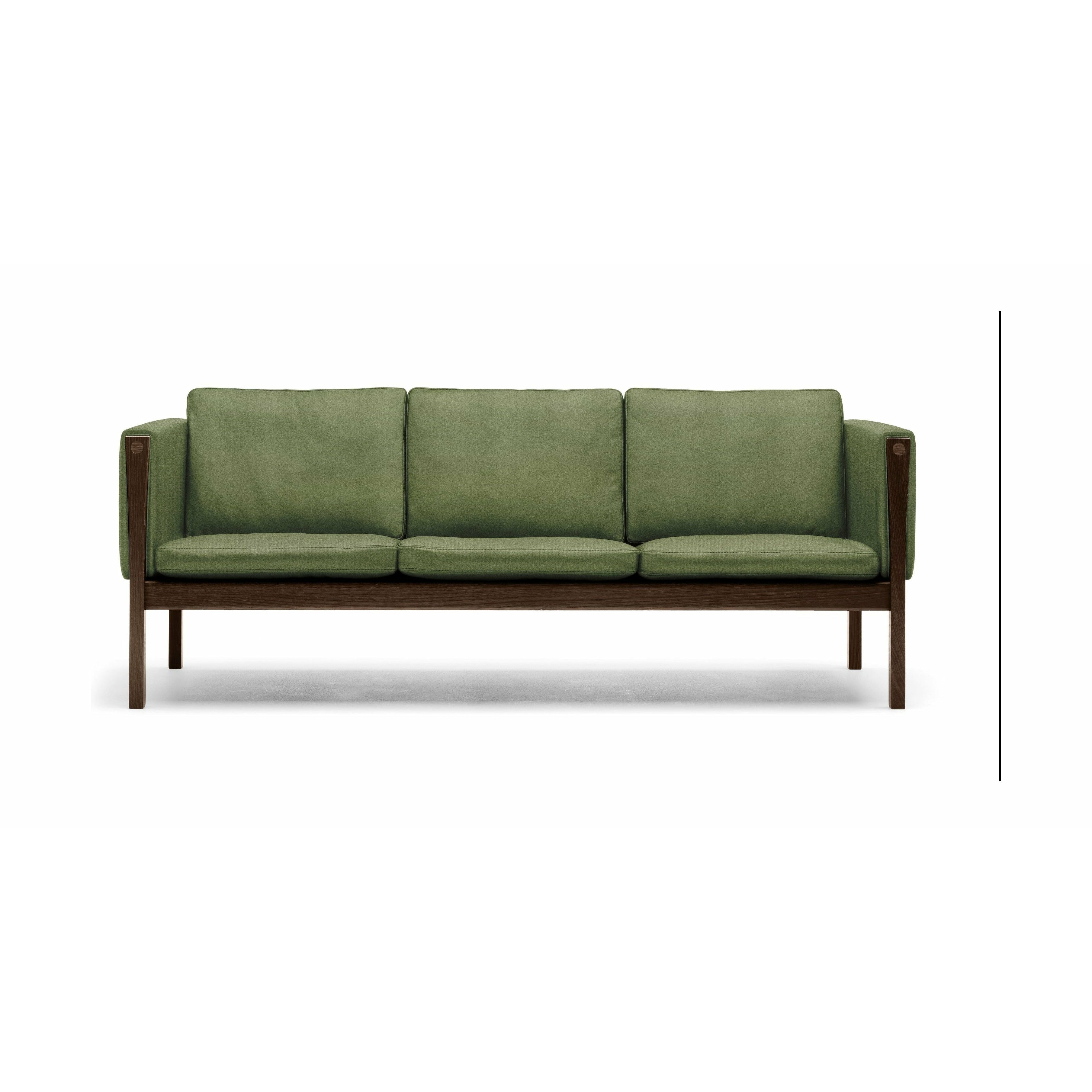 [product_category]-Carl Hansen Ch162 3 Seater Sofa Oak Smoke Oil, Canvas 974-Carl Hansen-CH163-oak-smoked-canvas974-CAR-1