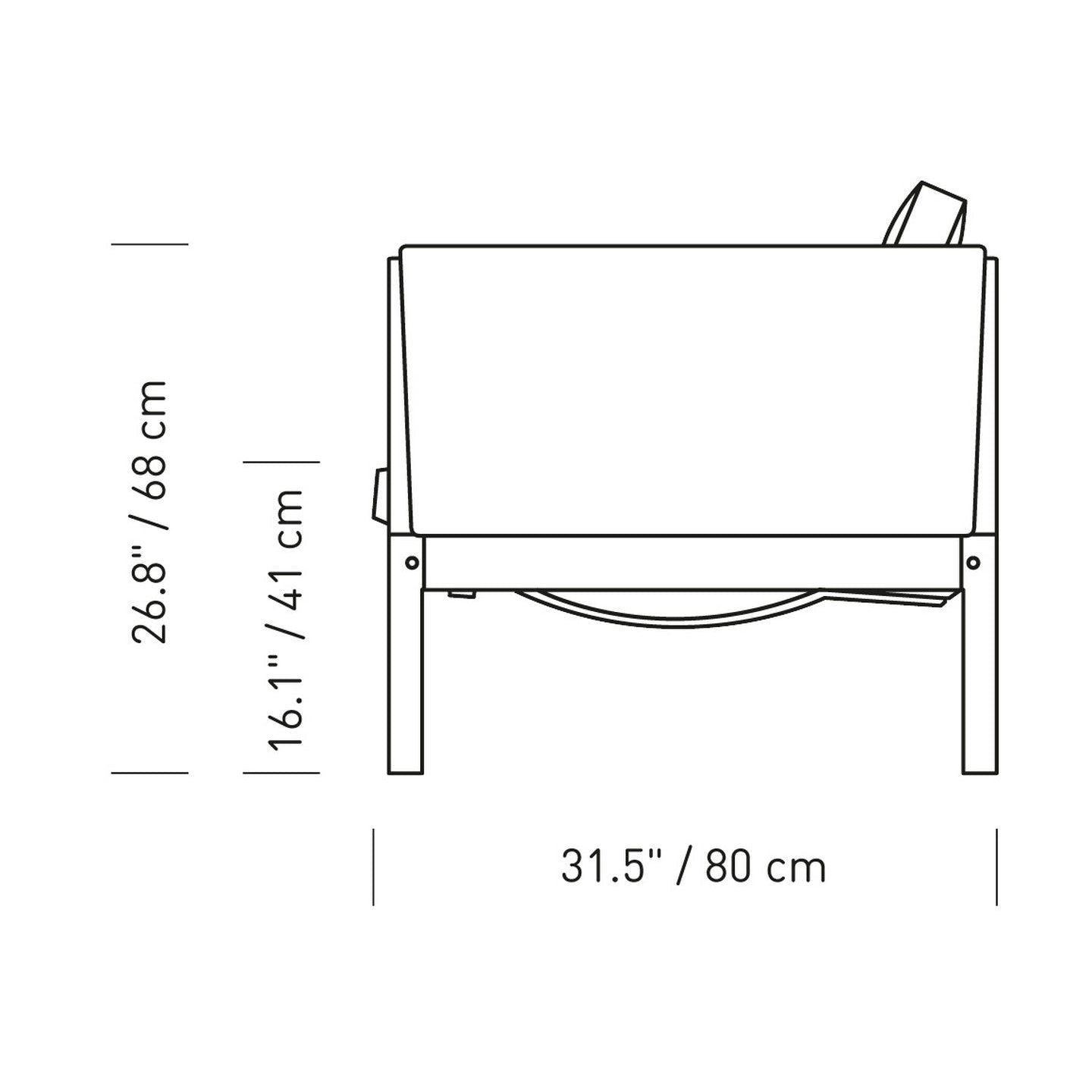 [product_category]-Carl Hansen Ch163 Sofa, Oiled Oak/Black Leather-Carl Hansen-CH163-thor301-oiledoak-CAR-5