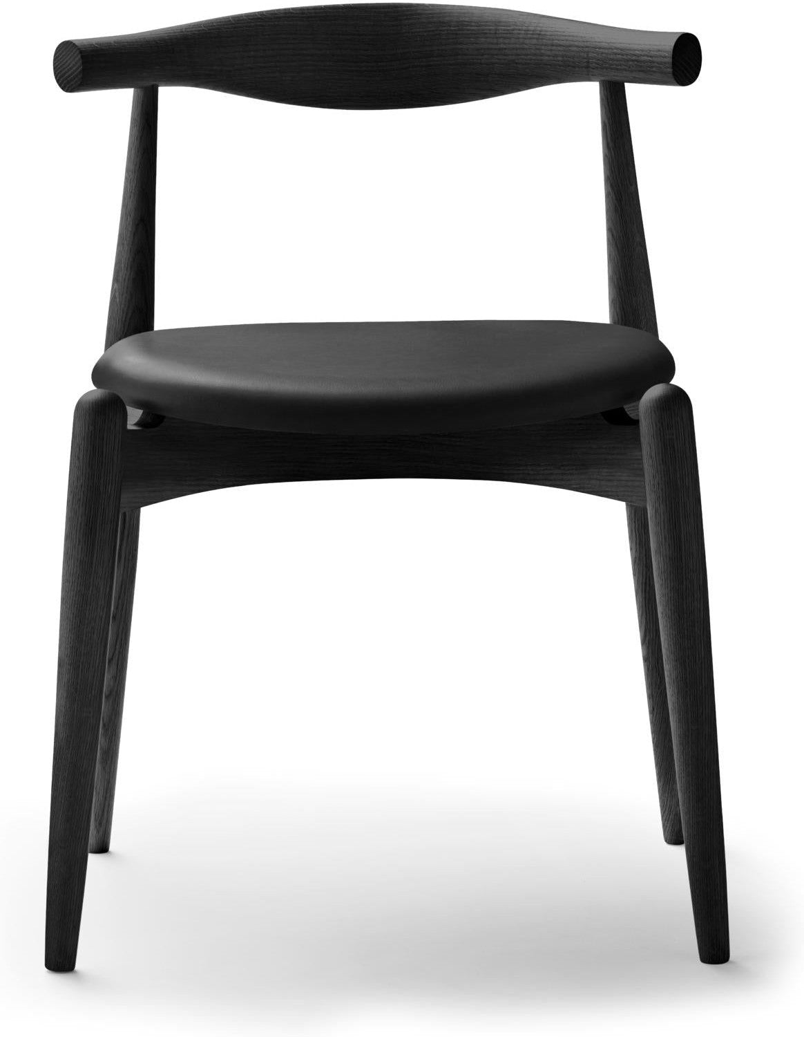 [product_category]-Carl Hansen Ch20 Elbow Chair, Colored Oak/Black Leather-Carl Hansen-ch20-thor301-ncss9000-n-CAR-1